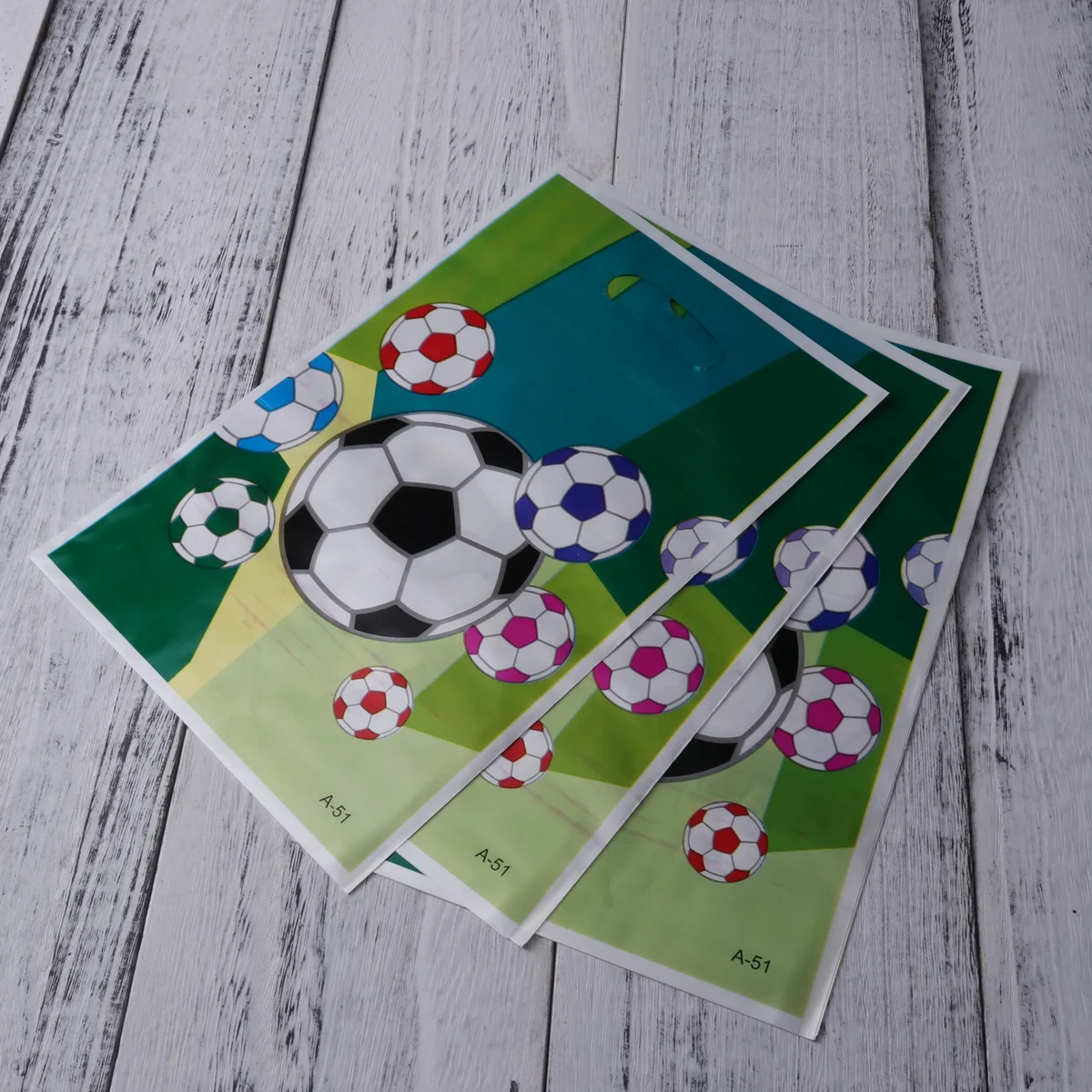 6 Pcs Waterproof PE Soccer Coated Paper Party Goodie Treat Bag Favor Kids Sports Gift Bags Treat Bags
6 Pcs Waterproof PE Soccer Coated Paper Party Goodie Treat Bag Favor Kids Sports Gift Bags Treat Bags