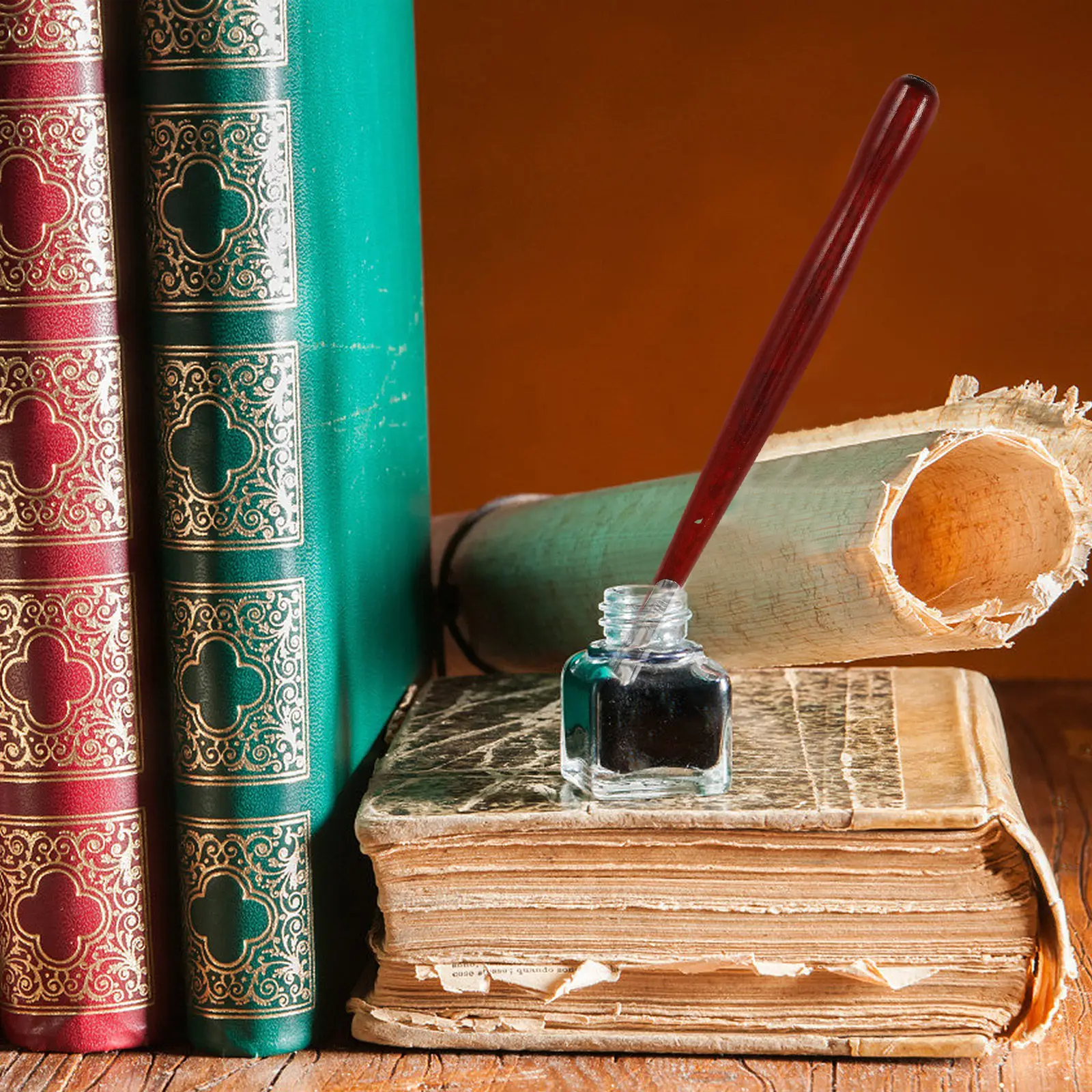 1Set Dip Pen Nib Set Colored Calligraphy Dip Pen Vintage Style Writing Drawing Tool for Signature Sketching and Lettering Craft
1Set Dip Pen Nib Set Colored Calligraphy Dip Pen Vintage Style Writing Drawing Tool for Signature Sketching and Lettering Craft