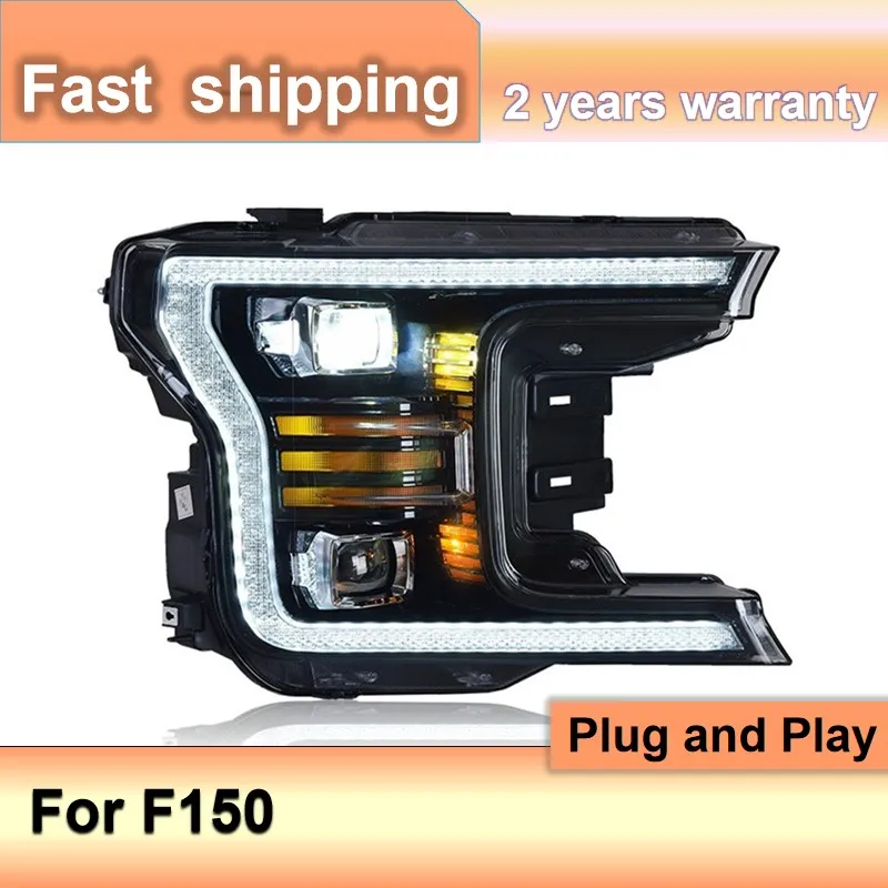 Car Accessories for Ford F150 Headlamps 2015-2017 Raptor F150 Headlight DRL Turn Signal Low High Beam Projector Lens
Car Accessories for Ford F150 Headlamps 2015-2017 Raptor F150 Headlight DRL Turn Signal Low High Beam Projector Lens