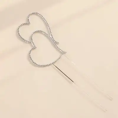 Double Love Heart Cake Topper Silver Crystal Rhinestones Wedding Decoration Size L For Anniversary Birthday Party
Double Love Heart Cake Topper Silver Crystal Rhinestones Wedding Decoration Size L For Anniversary Birthday Party