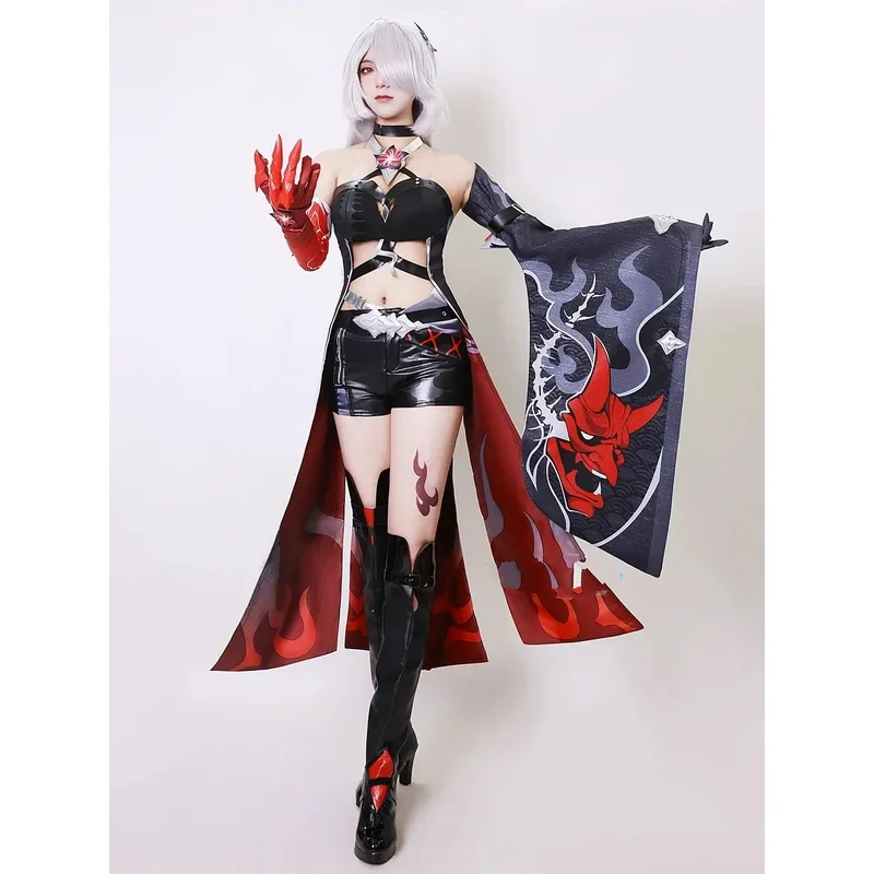 LQAcheron Косплей Игра Honkai Star Rail Acheron Новый Стиль Косплей Костюм Красное Платье Женщины Ролевые Игры Карнавальная Вечеринка Сексуальная Одежда
LQAcheron Косплей Игра Honkai Star Rail Acheron Новый Стиль Косплей Костюм Красное Платье Женщины Ролевые Игры Карнавальная Вечеринка Сексуальная Одежда