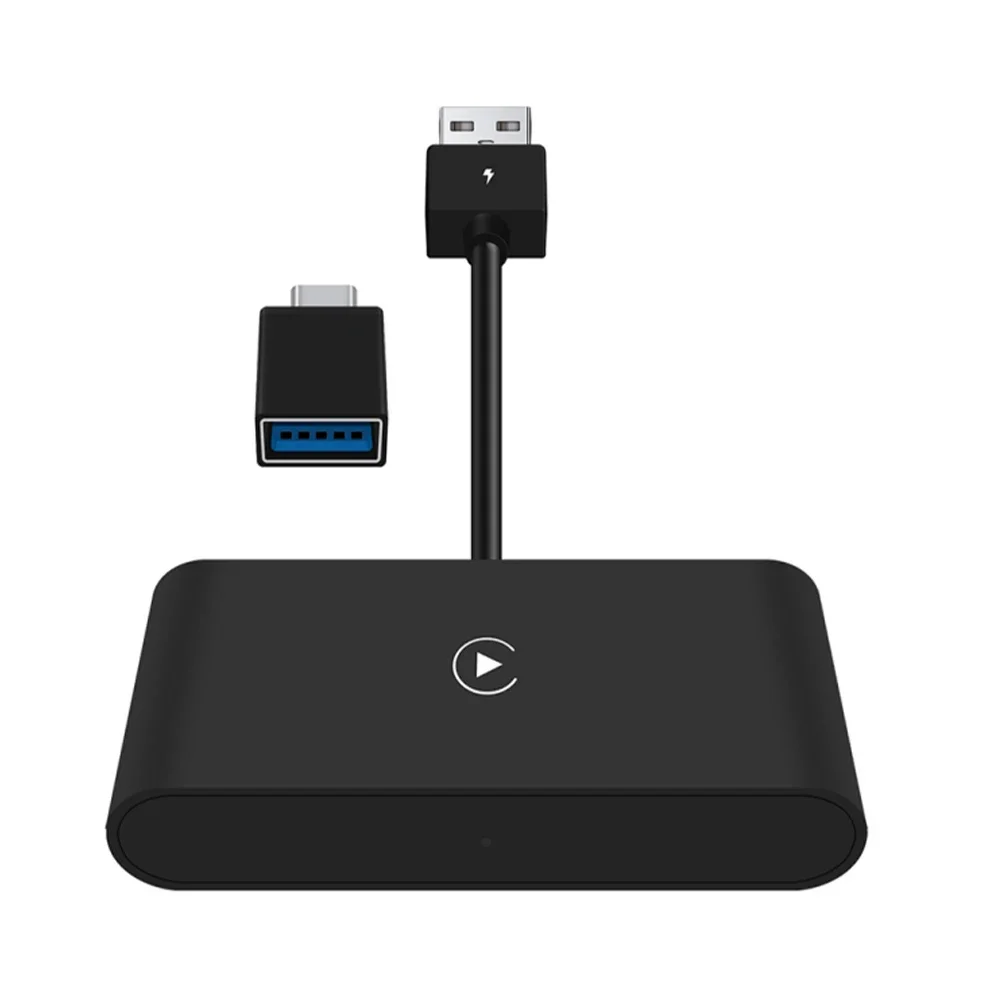 CarPlay Wireless Adapter/Dongle for Factory Wired CarPlay Car Converts Wired To Wireless Fit for Cars From 2015 & IPhone IOS 10+
CarPlay Wireless Adapter/Dongle for Factory Wired CarPlay Car Converts Wired To Wireless Fit for Cars From 2015 & IPhone IOS 10+