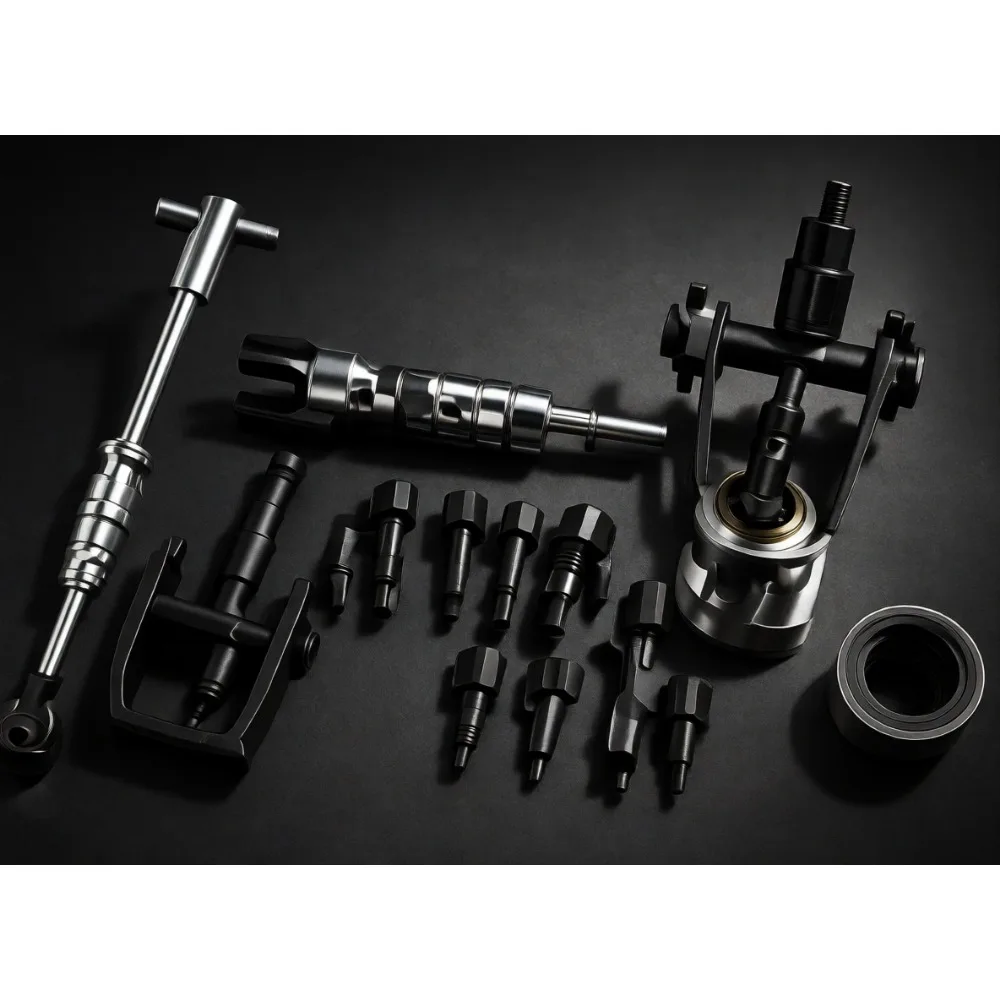 Bicycle Blind Hole Bearing Puller Set with Slide Hammer 8PC Collets 8 32MM
Bicycle Blind Hole Bearing Puller Set with Slide Hammer 8PC Collets 8 32MM