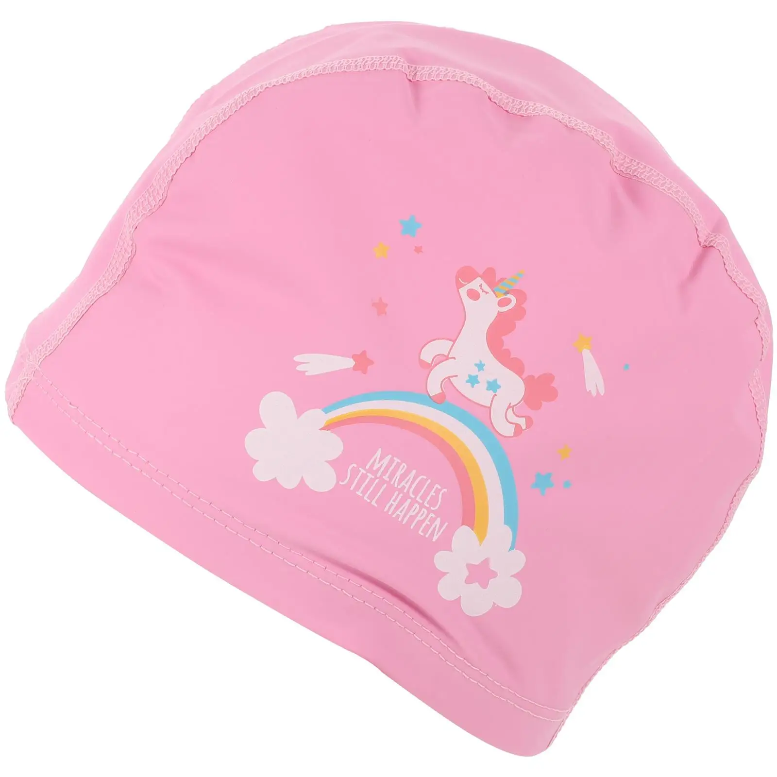 Tab Waterproof Ear Protection Swimming Cap Men and Women Fabric Polyester Unicorn for Girls
Tab Waterproof Ear Protection Swimming Cap Men and Women Fabric Polyester Unicorn for Girls