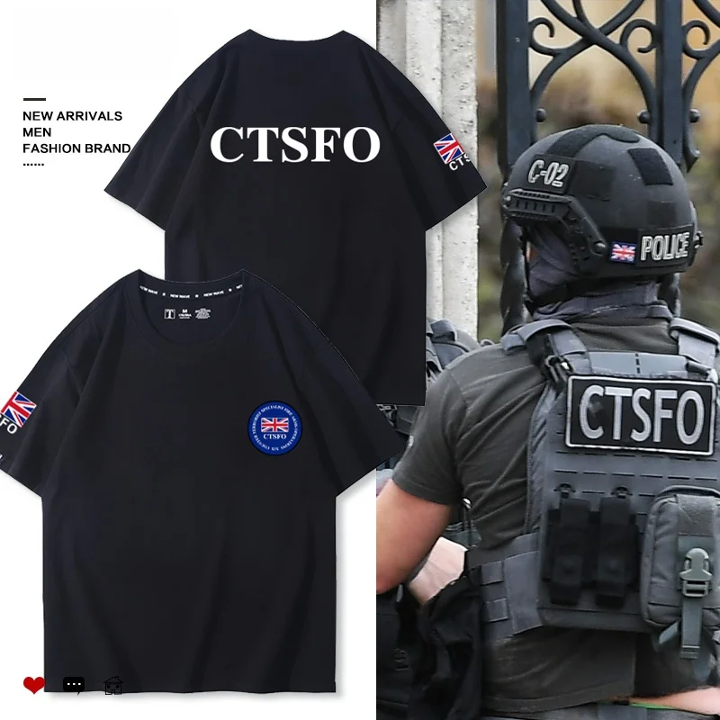 London CTSFO Special Forces Crew Ne ort Sve T-irt Pure Cotton Breathable Training orm for Young Military Fans
London CTSFO Special Forces Crew Ne ort Sve T-irt Pure Cotton Breathable Training orm for Young Military Fans