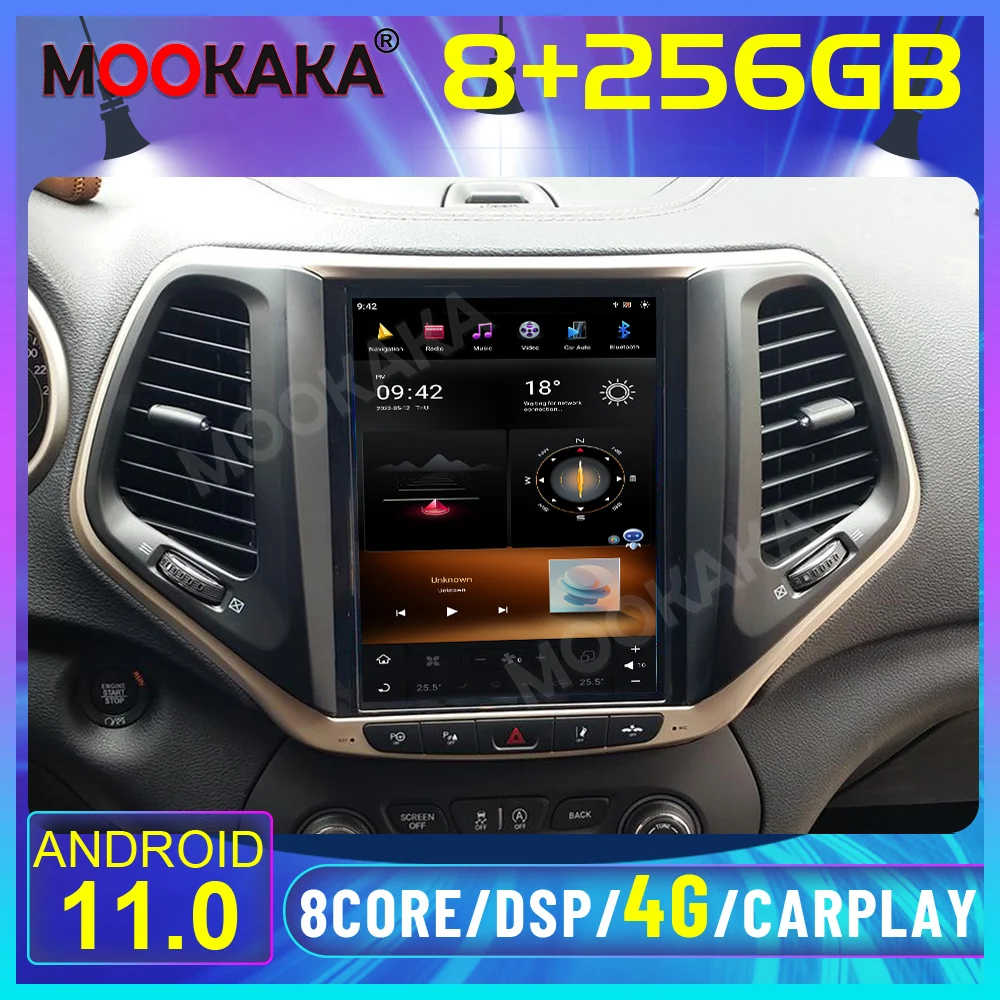 Автомобильный плеер 11,0 дюймов, Android 256, 8 + 10,4 ГБ, Тесла стиль, для Jeep Grand Cherokee 2014-2018, автомобильный GPS-навигатор, CarPlay, стереосистема DSP
Автомобильный плеер 11,0 дюймов, Android 256, 8 + 10,4 ГБ, Тесла стиль, для Jeep Grand Cherokee 2014-2018, автомобильный GPS-навигатор, CarPlay, стереосистема DSP