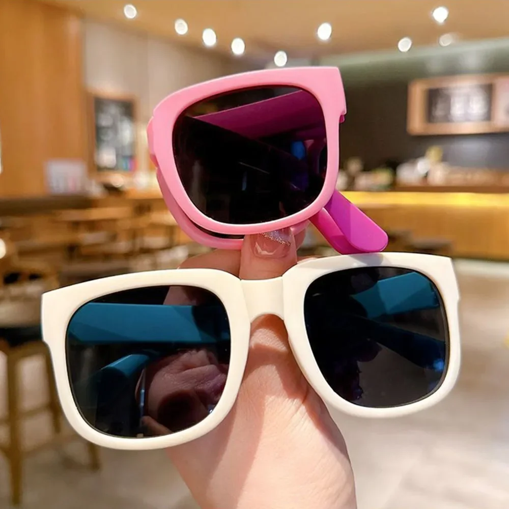 Cute Baby Photo UV Protection Summer Sun Shading Folding Glasses Large Frame Trend Children's Glasses For Boys And Girls
Cute Baby Photo UV Protection Summer Sun Shading Folding Glasses Large Frame Trend Children's Glasses For Boys And Girls
