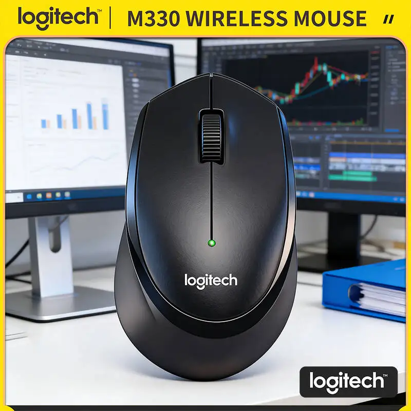 Беспроводная мышь Logitech M330 с эргономичным дизайном, бесшумными кнопками, наноприемником 2.4G, высокой точностью для Mac, Windows, Chromebook
Беспроводная мышь Logitech M330 с эргономичным дизайном, бесшумными кнопками, наноприемником 2.4G, высокой точностью для Mac, Windows, Chromebook
