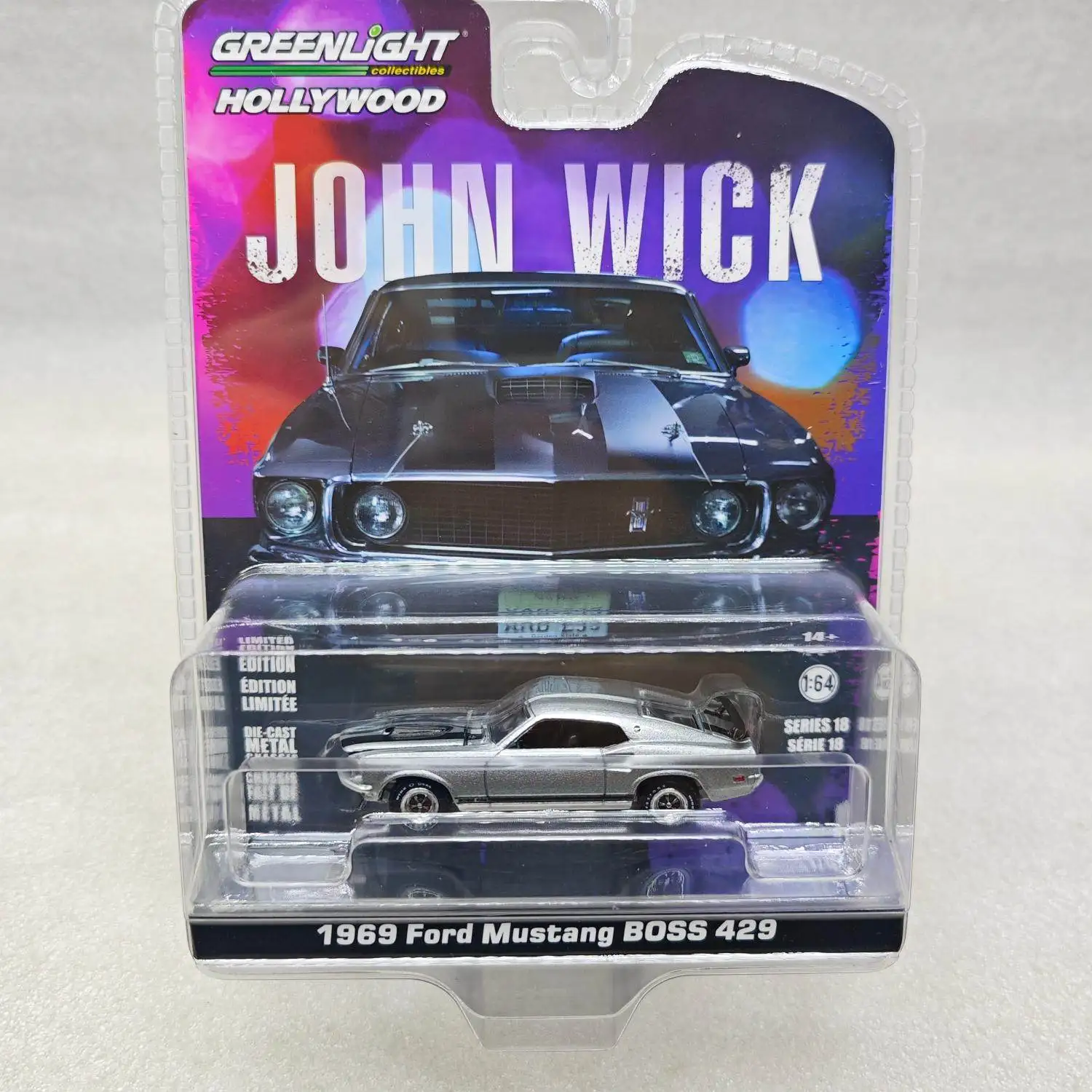 GreenLight 1:64 1969 JOHN WICK Ford Mustang BOSS 429 44780-E Diecast Alloy Car Model Collectible
GreenLight 1:64 1969 JOHN WICK Ford Mustang BOSS 429 44780-E Diecast Alloy Car Model Collectible