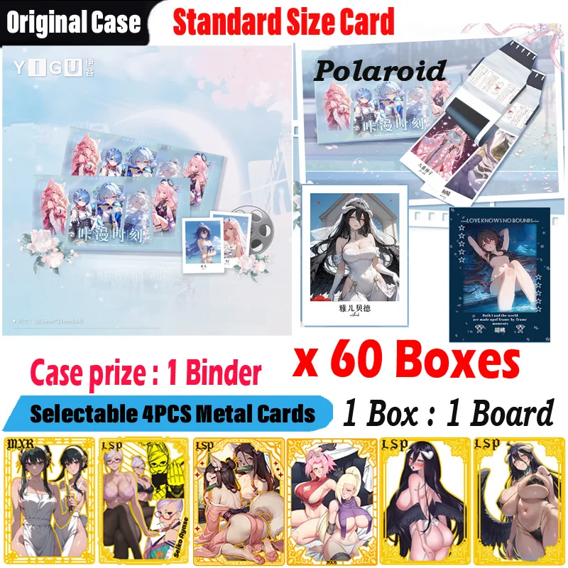 Newset Polaroid Card Waifu Card Hobby Anime Collection Card CCG Game Card Doujin Booster Box Toys Birthday Gifts
Newset Polaroid Card Waifu Card Hobby Anime Collection Card CCG Game Card Doujin Booster Box Toys Birthday Gifts