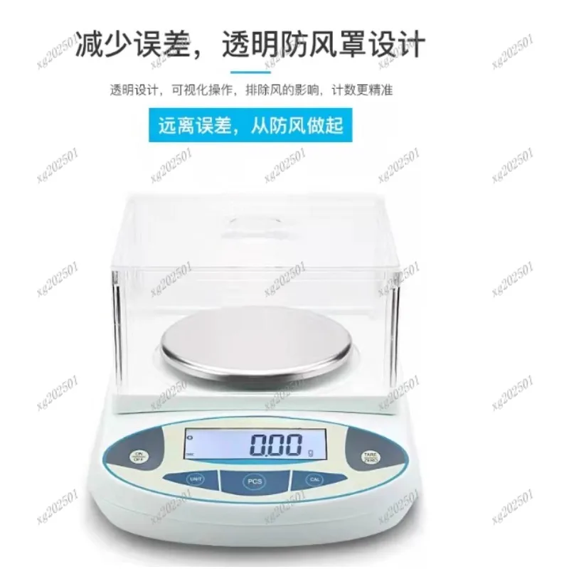 500×0.001g 1mg Analytical Balance High-Precision Digital Electronic Scale for oratory
500×0.001g 1mg Analytical Balance High-Precision Digital Electronic Scale for oratory
