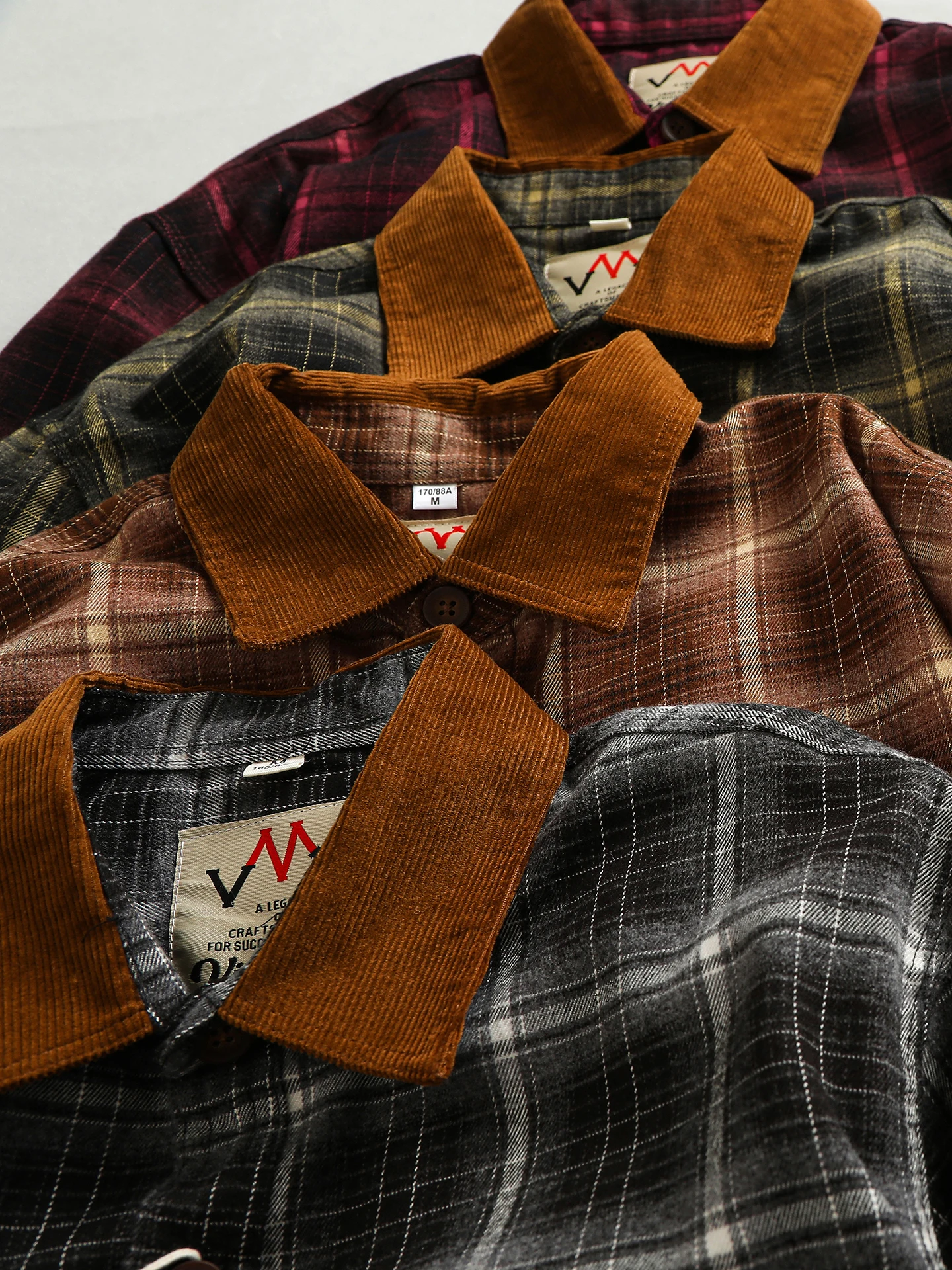 Thick Corduroy Plaid Long Sleeve Men's Shirt Vintage American Street Style Retro Flannel Coat with Pocket Youth Trend Spring ...
Thick Corduroy Plaid Long Sleeve Men's Shirt Vintage American Street Style Retro Flannel Coat with Pocket Youth Trend Spring ...