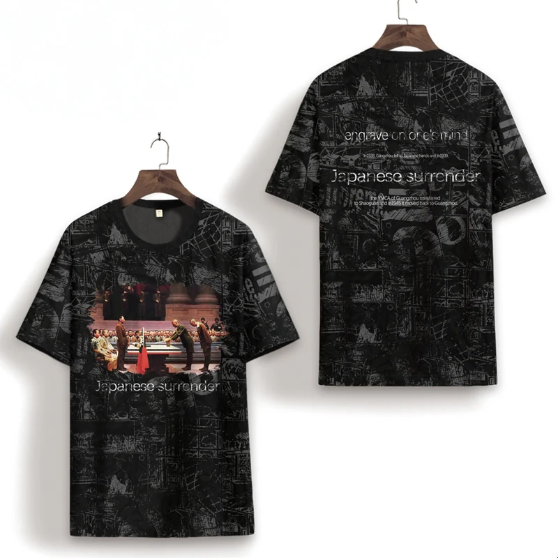 War Memorial Pattern 3D Digital Printing Short Sleeved Tees Tops Summer New Quality Hollow Breathable Elastic T Shirt Men XS-7XL
War Memorial Pattern 3D Digital Printing Short Sleeved Tees Tops Summer New Quality Hollow Breathable Elastic T Shirt Men XS-7XL