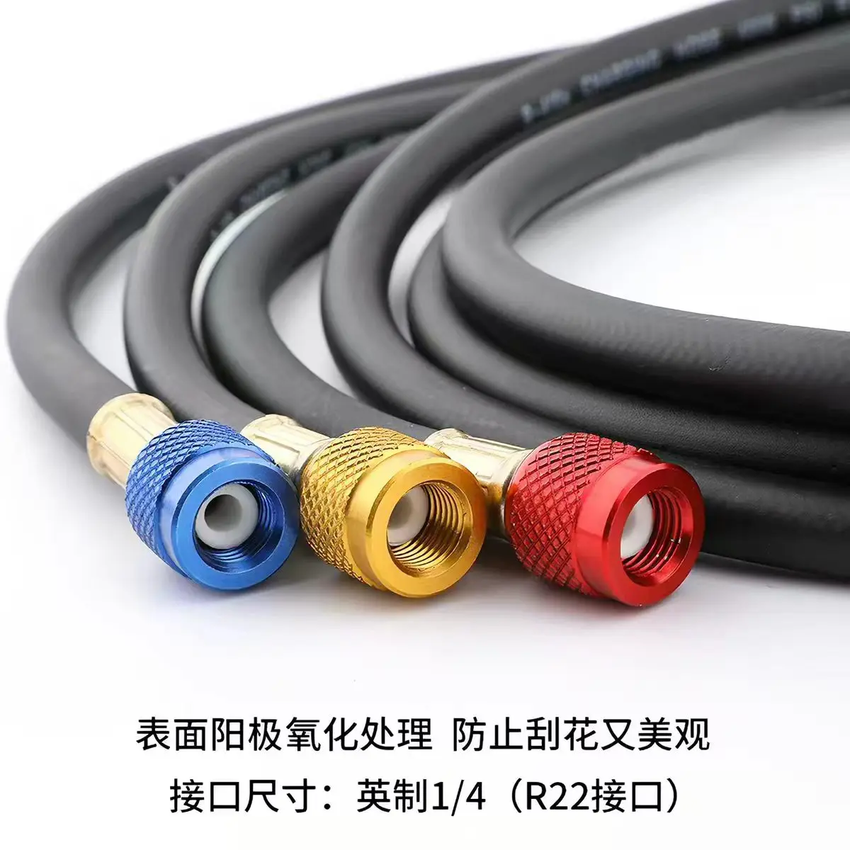 Color and black air conditioning refrigerant ball valves, models R22/R134/R410, Freon-filled hoses, 1.5m - 2m - 3m
Color and black air conditioning refrigerant ball valves, models R22/R134/R410, Freon-filled hoses, 1.5m - 2m - 3m