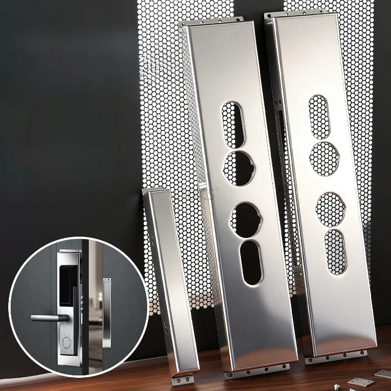 Универсальный монтажный короб из утолщенной нержавеющей стали для умных замков, для старых винтажных дверей, с регулируемым зазором для левой и правой ручки, корпус замка
Универсальный монтажный короб из утолщенной нержавеющей стали для умных замков, для старых винтажных дверей, с регулируемым зазором для левой и правой ручки, корпус замка