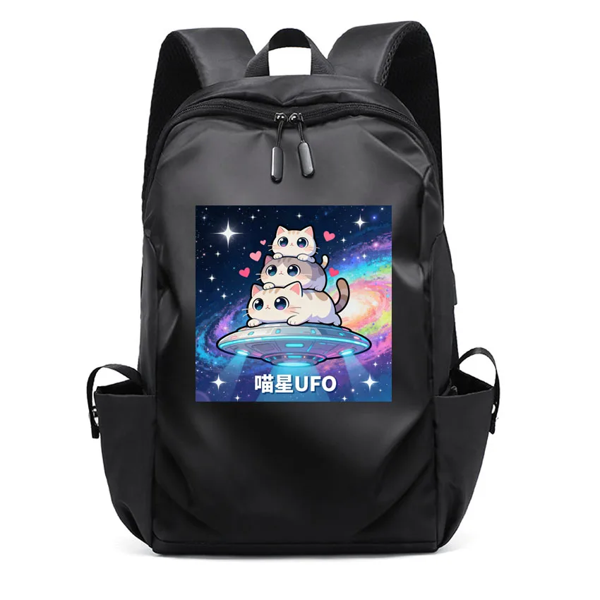 Cat U F O Spaceship Printed Women Unisex Backpack Men USB Charging Waterproof Laptop Business Computer Notebook Backpacks
Cat U F O Spaceship Printed Women Unisex Backpack Men USB Charging Waterproof Laptop Business Computer Notebook Backpacks