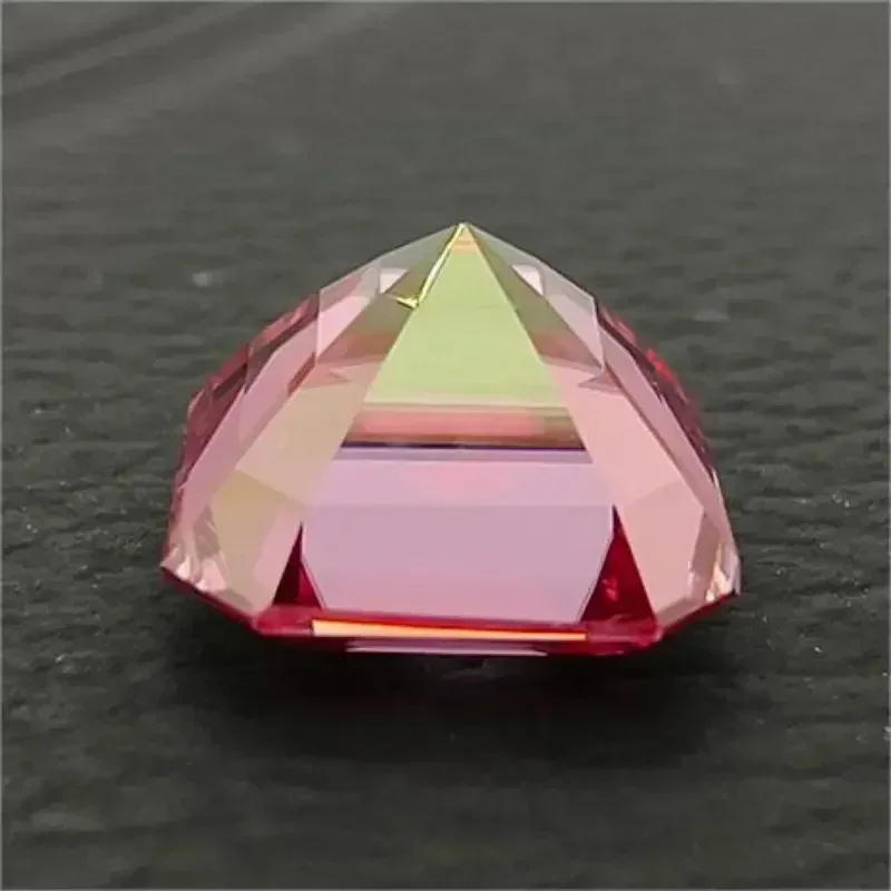 NEW Moissanite Stone Pink Color Asscher Cut Gemstone Lab Grown Diamond Charms DIY Advanced Jewelry Making Materials With GRA Rep
NEW Moissanite Stone Pink Color Asscher Cut Gemstone Lab Grown Diamond Charms DIY Advanced Jewelry Making Materials With GRA Rep