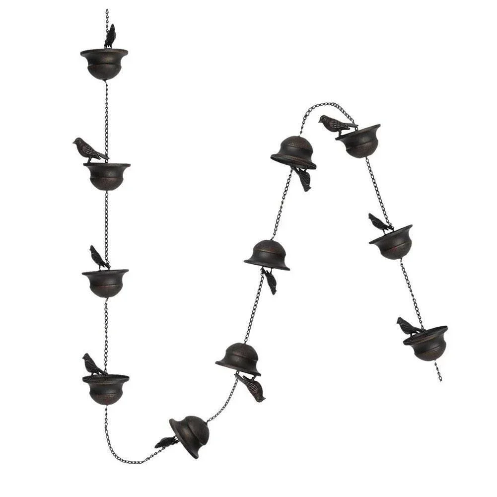 Practical Balcony Outdoor Rain Chain Home Decor Home Decoration Outdoor Rain Chain Iron Bird Outdoor Rain Chain
Practical Balcony Outdoor Rain Chain Home Decor Home Decoration Outdoor Rain Chain Iron Bird Outdoor Rain Chain