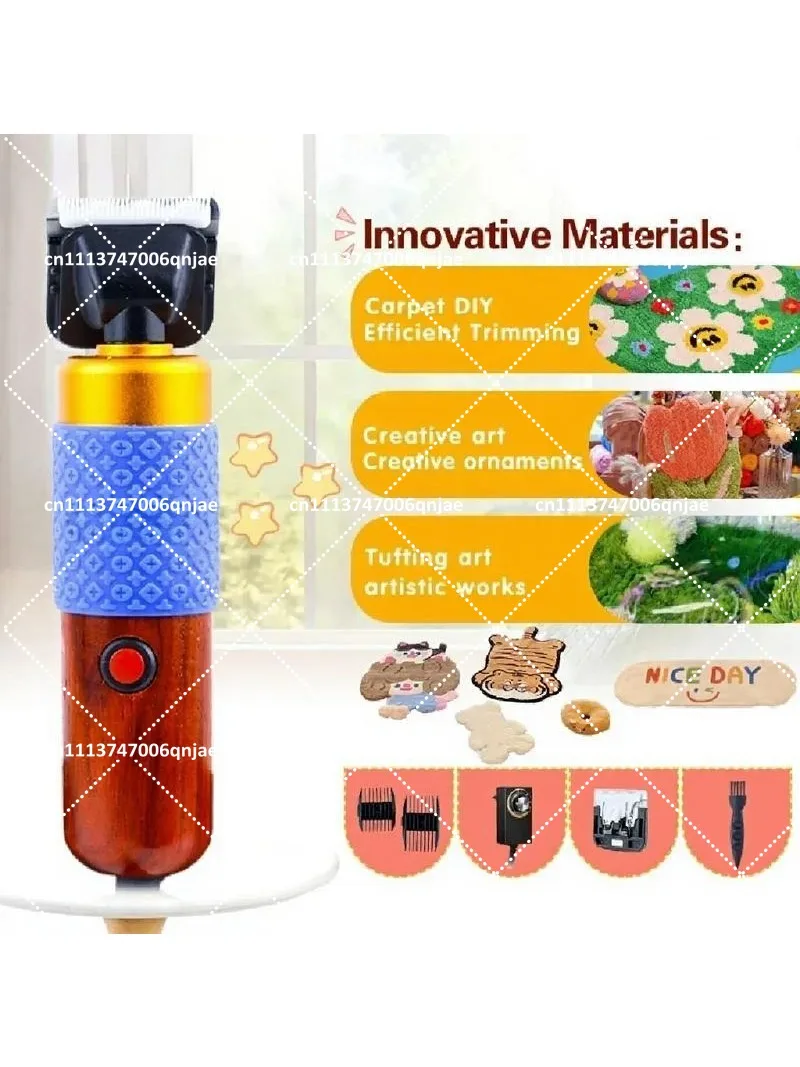 Electric Carpet Clipper Tufting Mowing Variable Speed Pet Trimmer 200W High Power Hair Cutting Machine AC 110-240V
Electric Carpet Clipper Tufting Mowing Variable Speed Pet Trimmer 200W High Power Hair Cutting Machine AC 110-240V