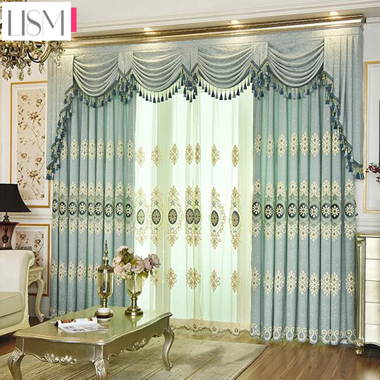 European Luxury Jacquard Blackout Curtains for Living Room Bedroom Sunflower Embroidered Tulle Custom Window Elegant Valance New
European Luxury Jacquard Blackout Curtains for Living Room Bedroom Sunflower Embroidered Tulle Custom Window Elegant Valance New