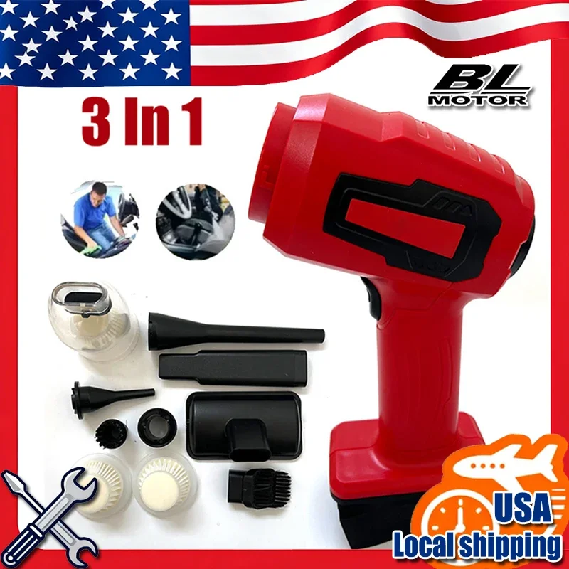 Strong Suction Mini Electric Vacuum Cleaner Wireless Handheld Home Cleaner Blower With 7 Nozzeles for Milwaukee 20V 18V Battery
Strong Suction Mini Electric Vacuum Cleaner Wireless Handheld Home Cleaner Blower With 7 Nozzeles for Milwaukee 20V 18V Battery