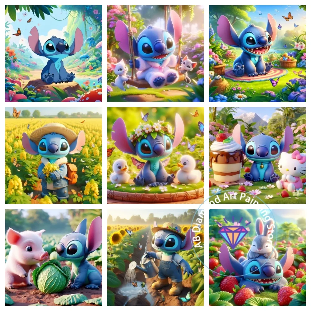 Cartoon Cute Lilo StitchAB Diamond Painting Kit Square Round Diamond 5D DIY Mosaic Handmade Art Adult Exquisite Gift Home Decor
Cartoon Cute Lilo StitchAB Diamond Painting Kit Square Round Diamond 5D DIY Mosaic Handmade Art Adult Exquisite Gift Home Decor
