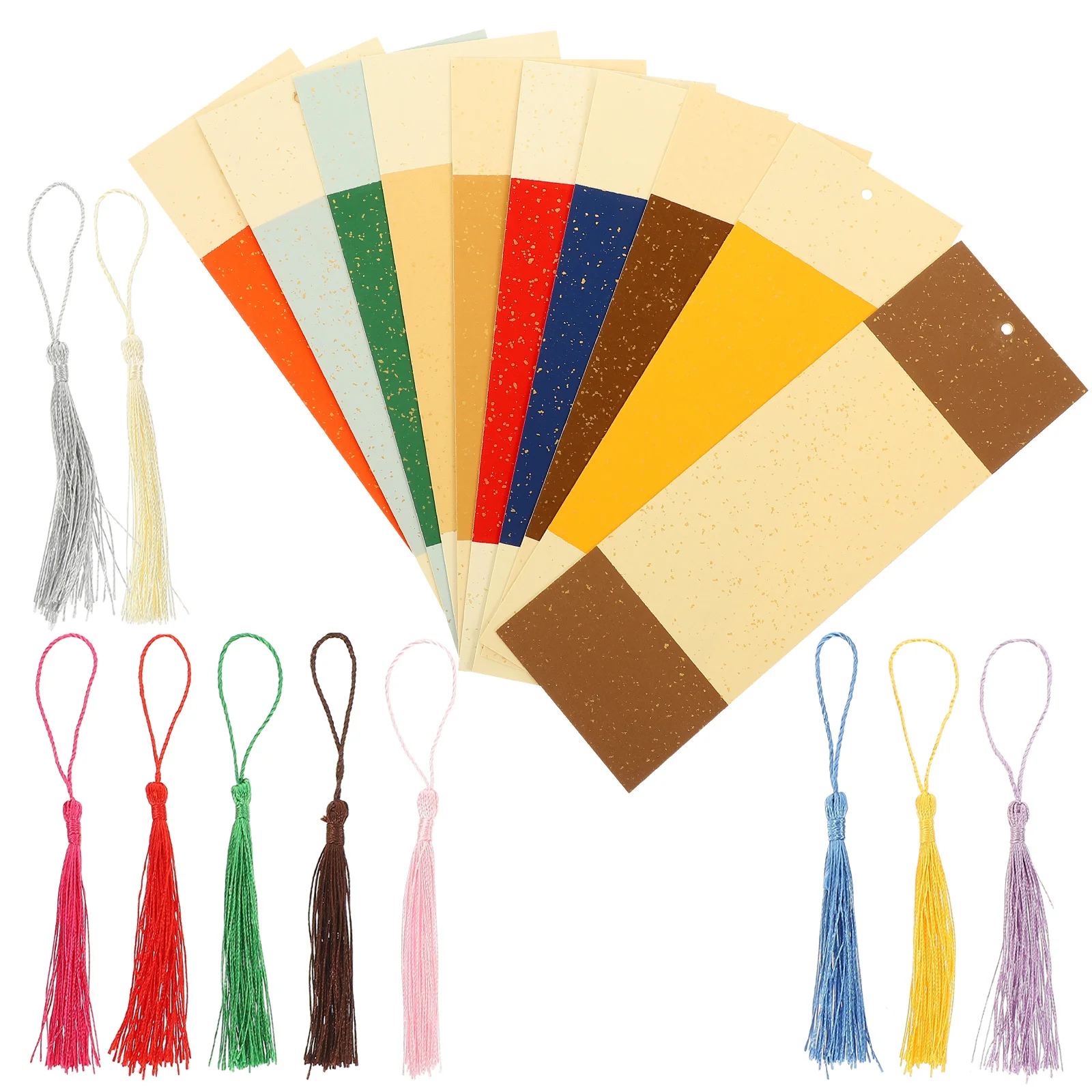 10Sets DIY Blank Paper Bookmarks Chinese Style Tassel Book Page Markers Reading Markers for Students Office Supplies
10Sets DIY Blank Paper Bookmarks Chinese Style Tassel Book Page Markers Reading Markers for Students Office Supplies