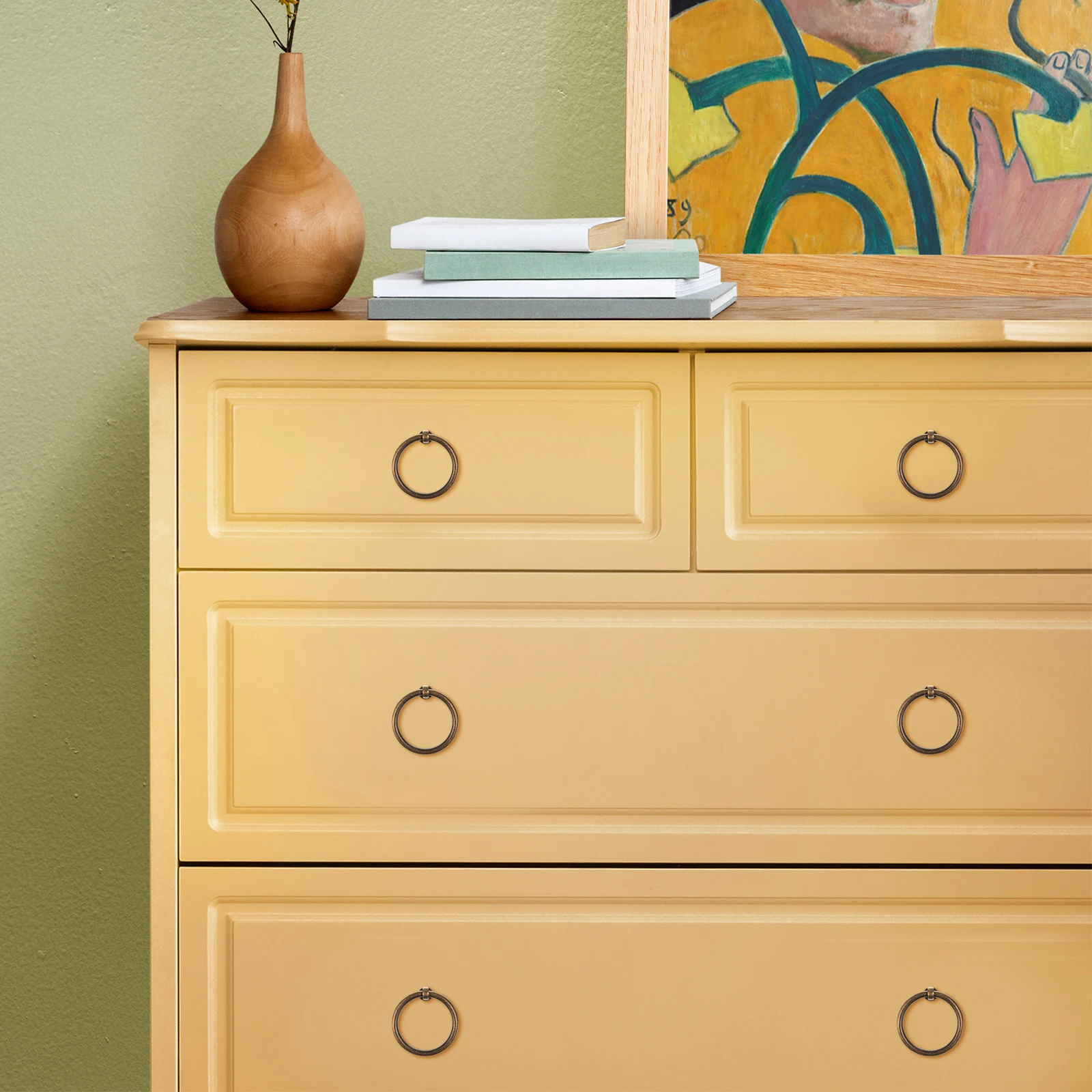 Solid Furniture Pull Ring 6 5cm Brass Drawer Handles for Kitchen Bedroom Cabinet Wardrobe Dresser Non Fading Durable Hardware 
Solid Furniture Pull Ring 6 5cm Brass Drawer Handles for Kitchen Bedroom Cabinet Wardrobe Dresser Non Fading Durable Hardware