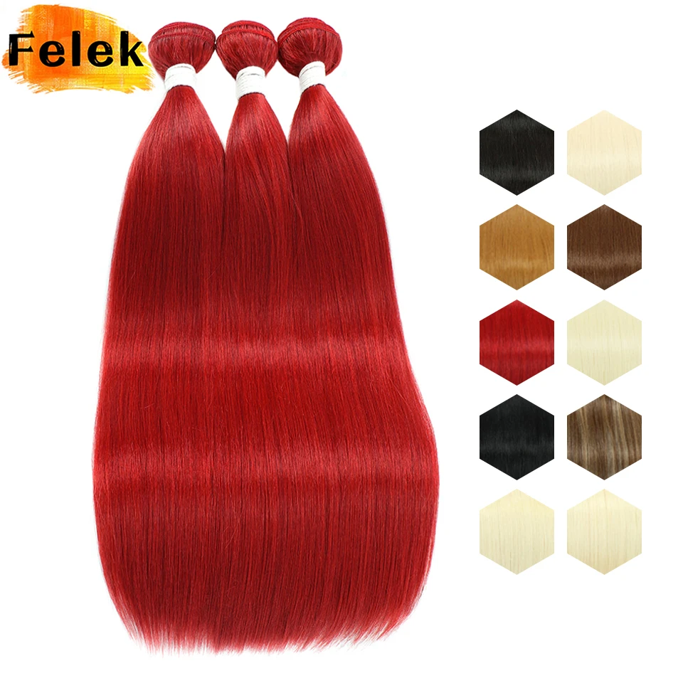 Bone Straight Hair Bundles Extensions Smooth Ombre Red Hair Weaving Long Synthetic Straight Hair Bundles Full to End Fake Hair
Bone Straight Hair Bundles Extensions Smooth Ombre Red Hair Weaving Long Synthetic Straight Hair Bundles Full to End Fake Hair
