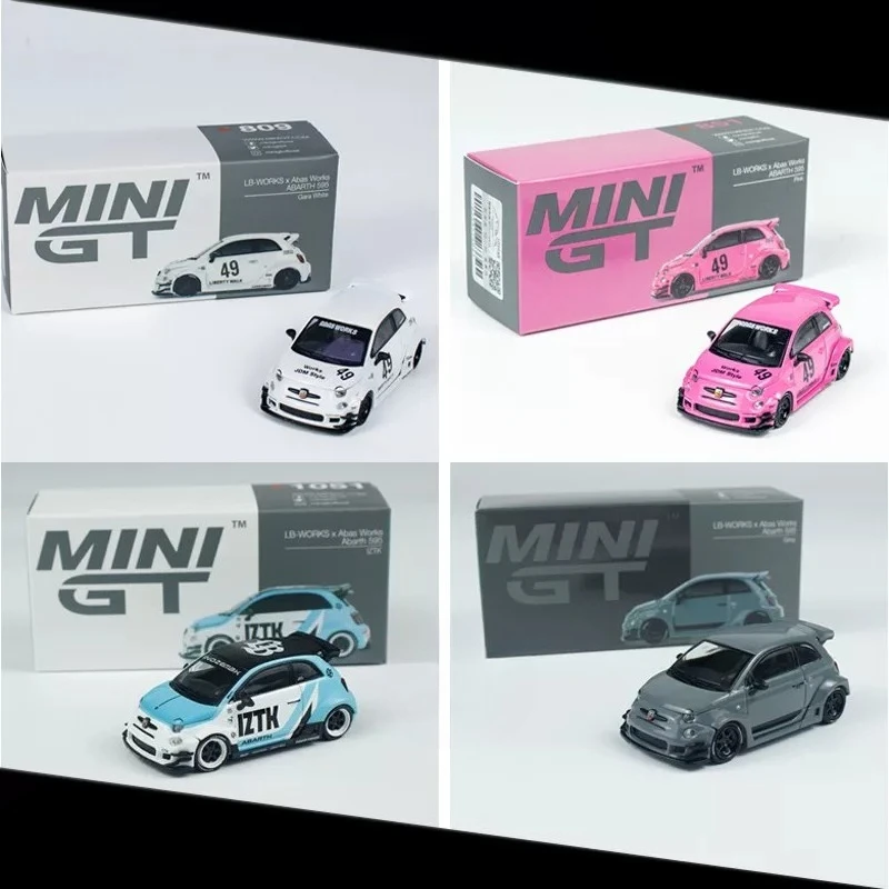MINI GT 1:64 Alloy Abarth LB595 49# Widebody Modified Car Model Collection Gift Car Model Children's Toy Boy's Gift
MINI GT 1:64 Alloy Abarth LB595 49# Widebody Modified Car Model Collection Gift Car Model Children's Toy Boy's Gift