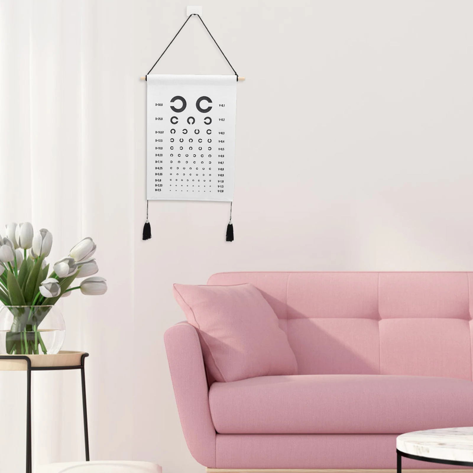 Vision Hanging 35x50cm Polyester Wall Testing Home Decor Kids Eye Testing Distance Chart Standard Exam
Vision Hanging 35x50cm Polyester Wall Testing Home Decor Kids Eye Testing Distance Chart Standard Exam