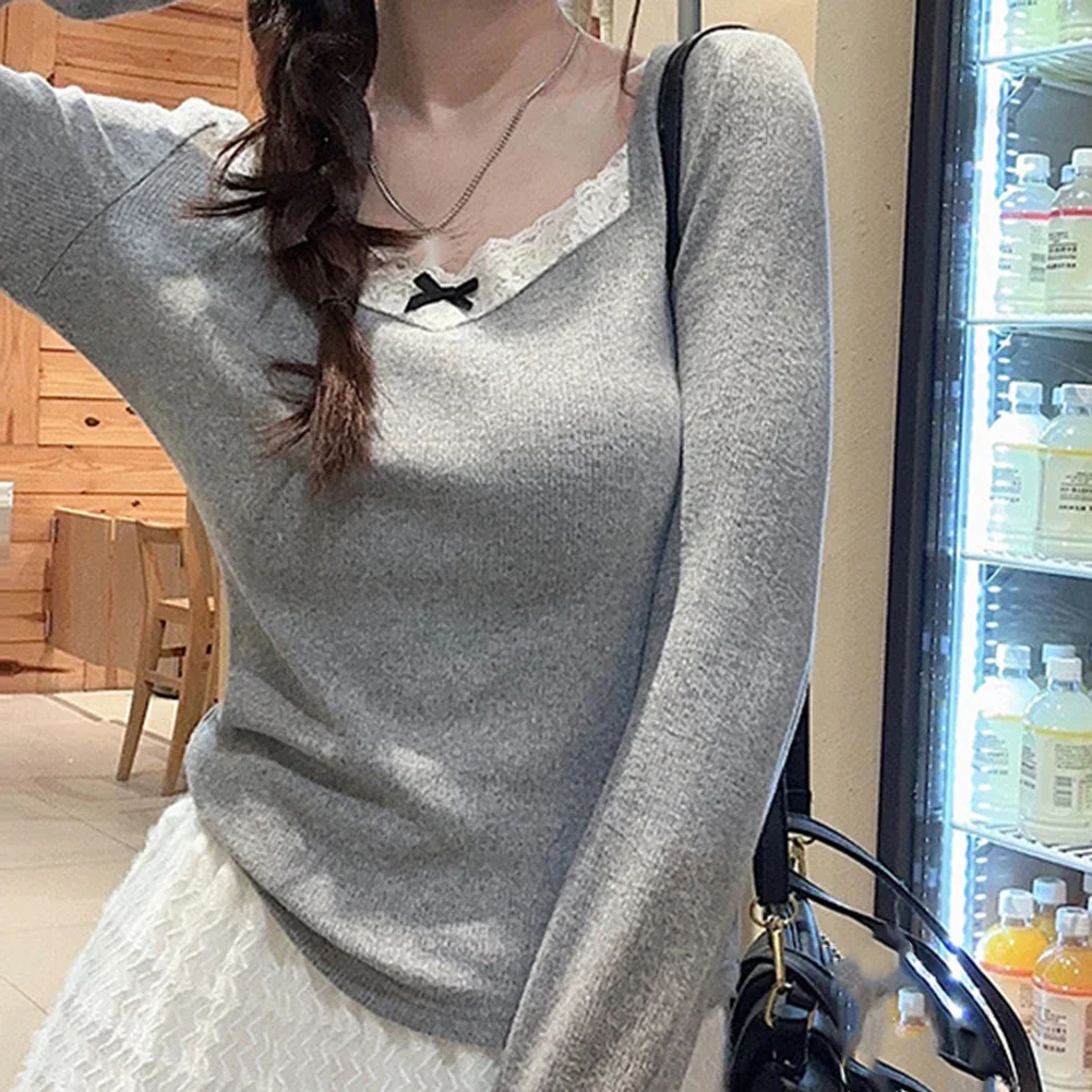 Spring Fashion 2XL Lace Stitching Shirt Casual V Neck T Shirt Casual Underwear S-2XL Size Range Slight Stretch
Spring Fashion 2XL Lace Stitching Shirt Casual V Neck T Shirt Casual Underwear S-2XL Size Range Slight Stretch