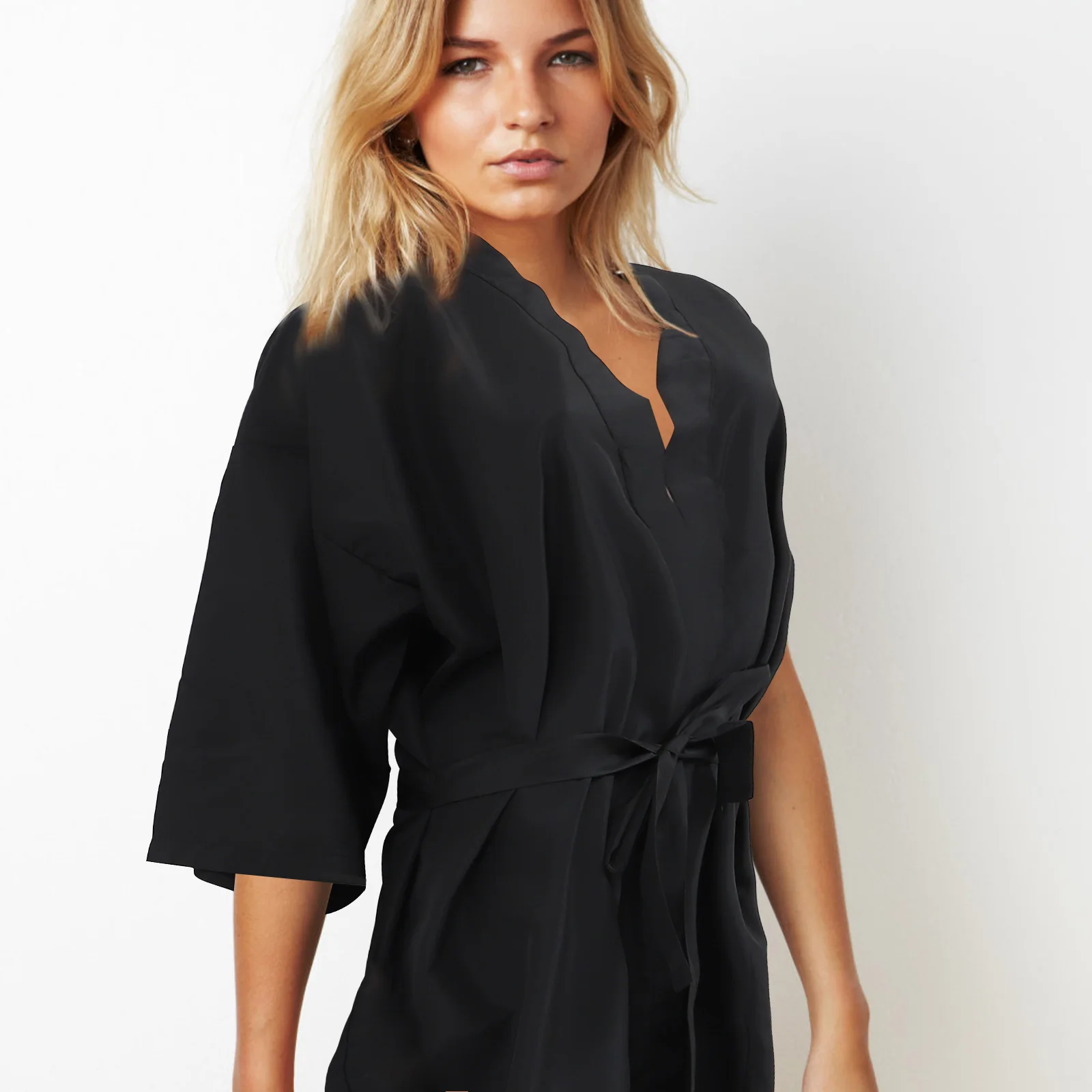 Waterproof Dyeing Salon Cape Hairdressing Smocks Gown Black Universal Lightweight Breathable Quick Dry Stylish Barber Shop Robe
Waterproof Dyeing Salon Cape Hairdressing Smocks Gown Black Universal Lightweight Breathable Quick Dry Stylish Barber Shop Robe