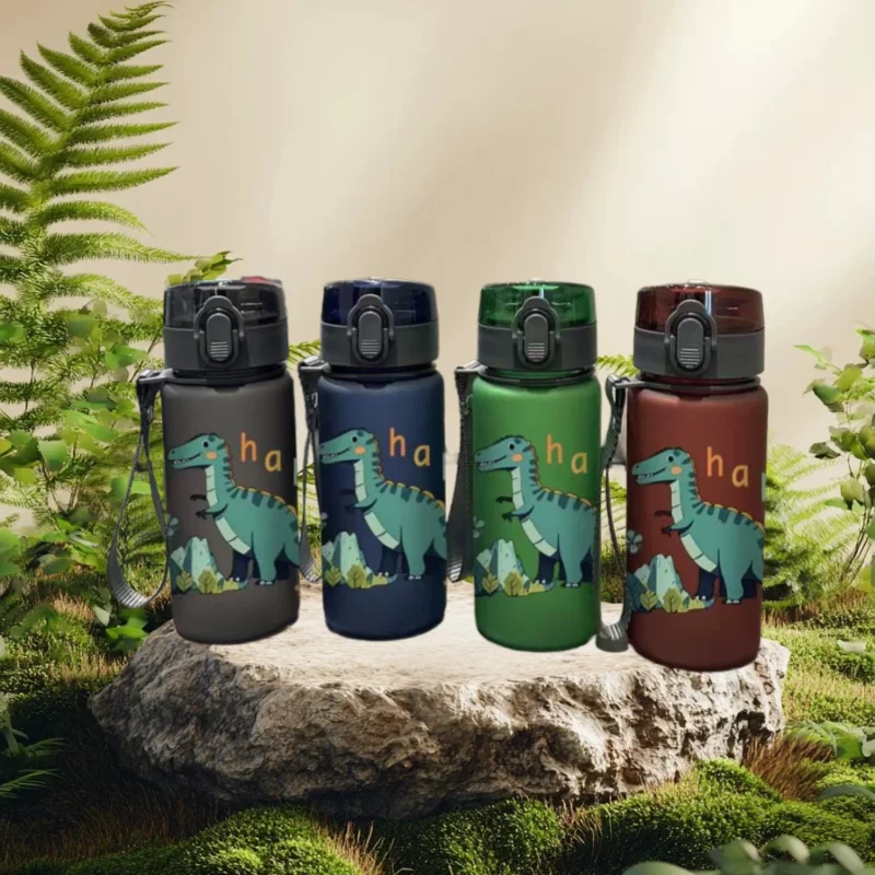 3D Printed Dinosaur Printed 400ML Water Bottle - PVC-Free, Leak-Proof, Matte Finish, Includes Straw & Carry Loop
3D Printed Dinosaur Printed 400ML Water Bottle - PVC-Free, Leak-Proof, Matte Finish, Includes Straw & Carry Loop