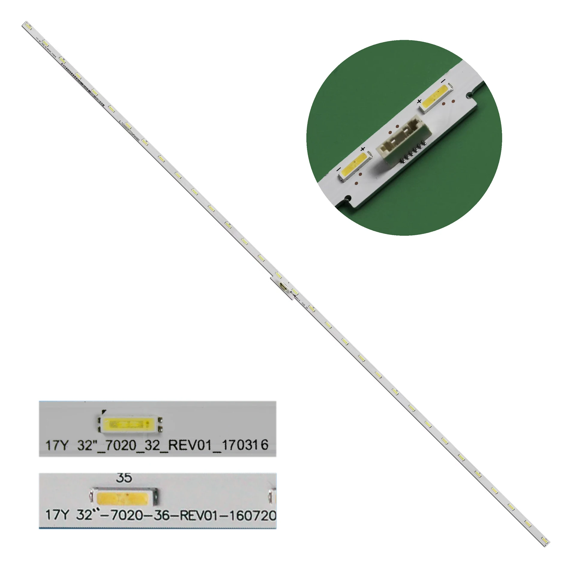 LED Backlight Strip FOR KDL-32WE610 KDL-32WE615 KDL-32RE403 KDL-32WE613 17Y 32"_7020_32 36_REV01_170316 80611DD 160720
LED Backlight Strip FOR KDL-32WE610 KDL-32WE615 KDL-32RE403 KDL-32WE613 17Y 32"_7020_32 36_REV01_170316 80611DD 160720