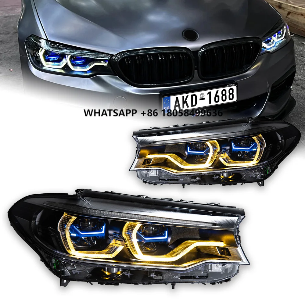 Car Lights for G30 Headlight Projector Lens F90 Signal Head Lamp 525i 530i 535i 540i 550i LED Drl Automotive Accessory
Car Lights for G30 Headlight Projector Lens F90 Signal Head Lamp 525i 530i 535i 540i 550i LED Drl Automotive Accessory