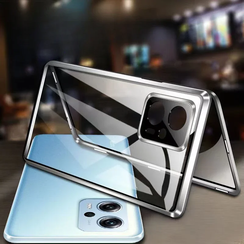Double Sided Tempered Glass Metal Magnetic Bumper Phone Case For Poco F7 F6 F5 Pro F8 Ultra Full Lens Protection Cover Cases
Double Sided Tempered Glass Metal Magnetic Bumper Phone Case For Poco F7 F6 F5 Pro F8 Ultra Full Lens Protection Cover Cases