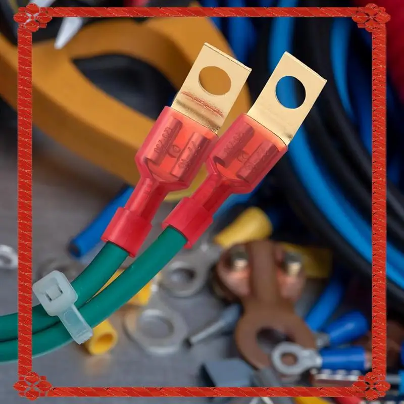 24-Hour Delivery 100Pcs Quick Disconnect Connectors Non Insulated Solderless Disconnect Adapters,1/4Inch Male Tab,Male Spade Con
24-Hour Delivery 100Pcs Quick Disconnect Connectors Non Insulated Solderless Disconnect Adapters,1/4Inch Male Tab,Male Spade Con