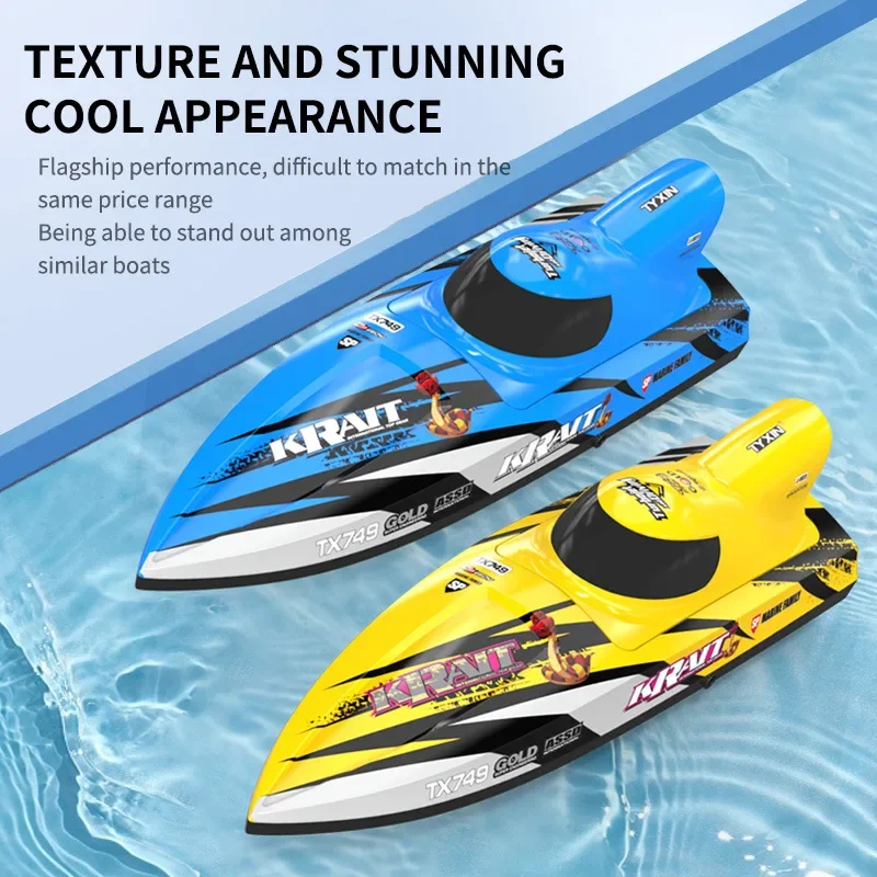 New Full Proportion Brushless High-Speed Turbojet Speedboat Waterproof Electric Remote Control Boat Children Boys Water Toy
New Full Proportion Brushless High-Speed Turbojet Speedboat Waterproof Electric Remote Control Boat Children Boys Water Toy