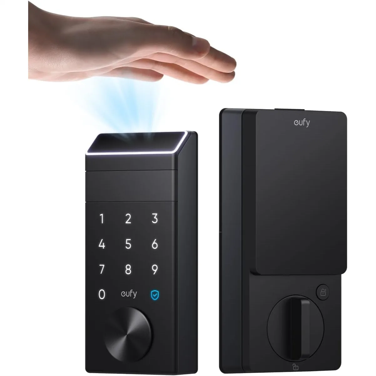 Smart Lock with Palm Vein Recognition, Keyless Entry Deadbolt for Front Door, Wi-Fi, Auto Lock, No Monthly Fee
Smart Lock with Palm Vein Recognition, Keyless Entry Deadbolt for Front Door, Wi-Fi, Auto Lock, No Monthly Fee