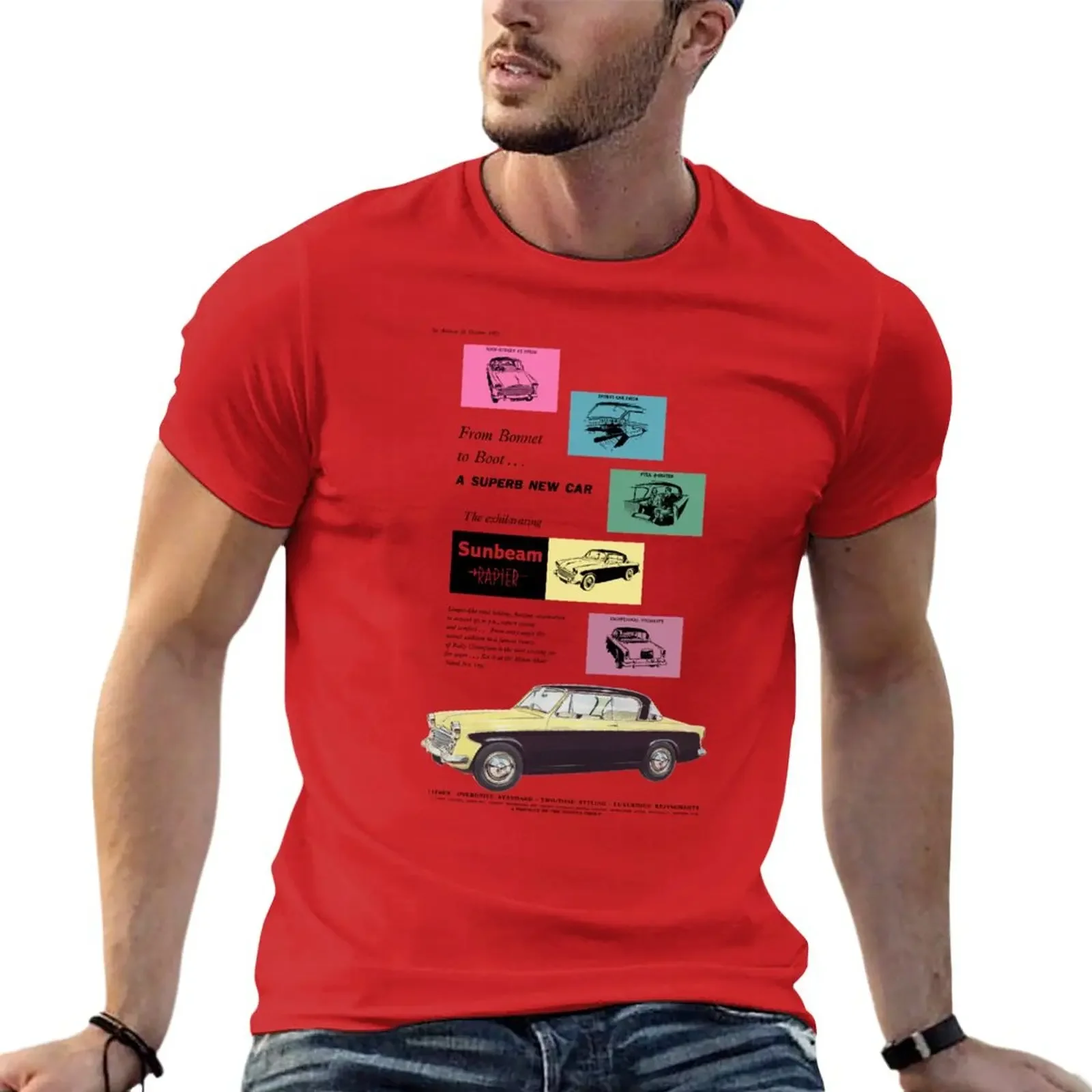 New SUNBEAM RAPIER T-Shirt summer top graphic t shirt Anime t-shirt men t shirts
New SUNBEAM RAPIER T-Shirt summer top graphic t shirt Anime t-shirt men t shirts