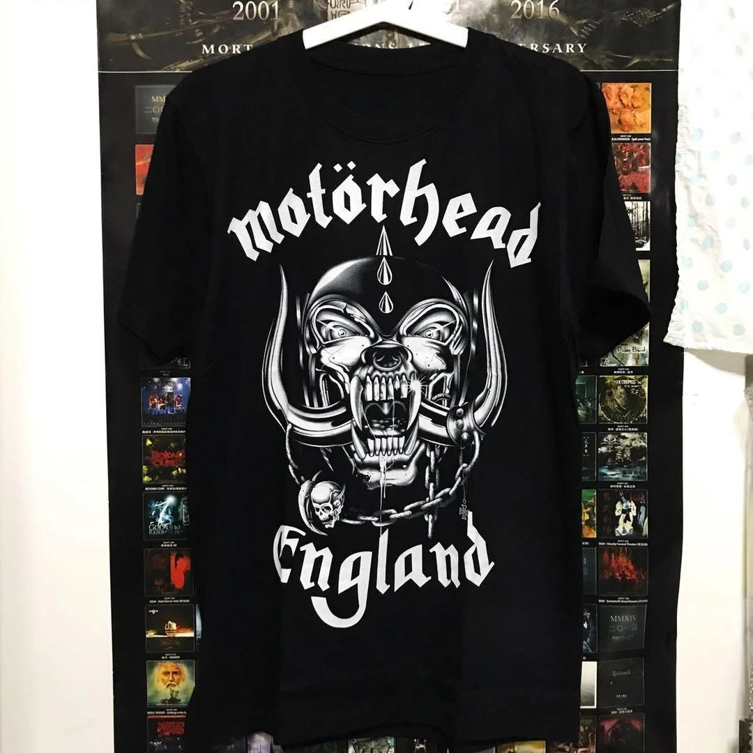 Мужская и женская хлопковая футболка с принтом Same MotorHEAD Band Motorhead Thai Edition с коротким рукавом, тайский рок-метал B
Мужская и женская хлопковая футболка с принтом Same MotorHEAD Band Motorhead Thai Edition с коротким рукавом, тайский рок-метал B