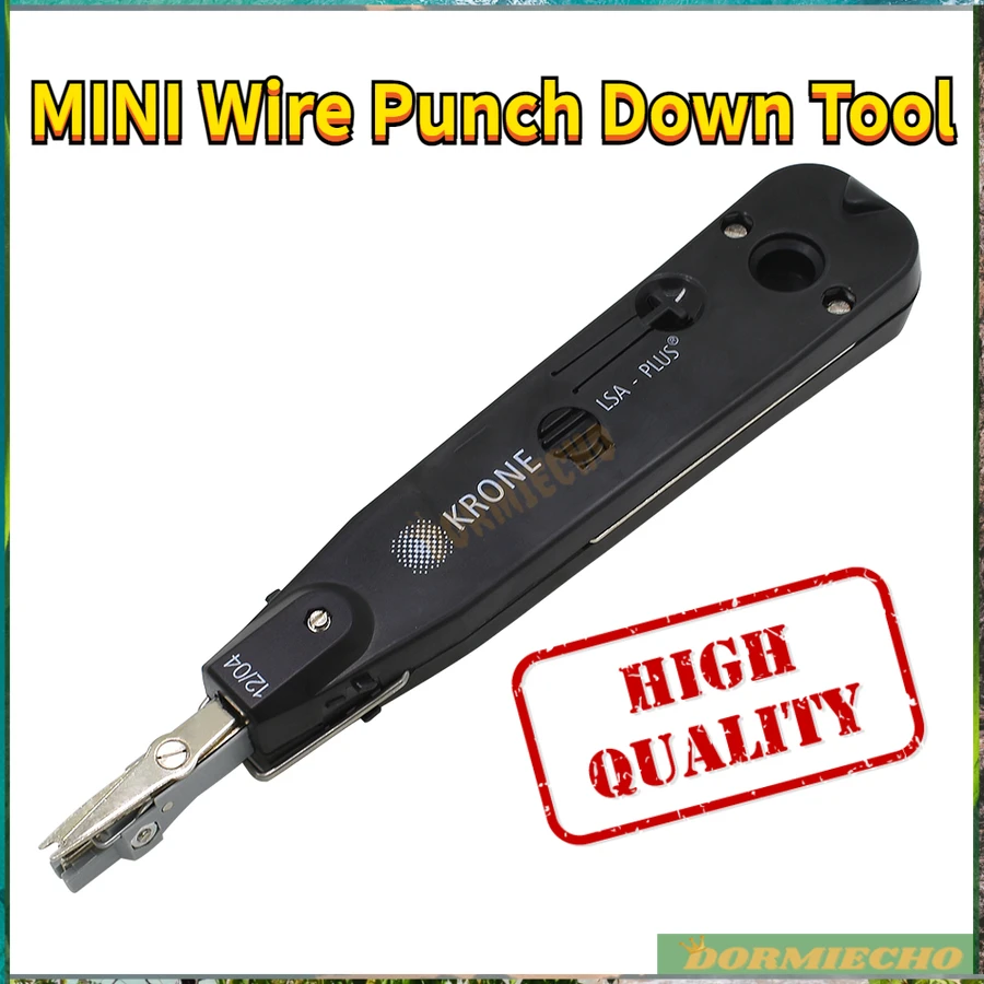 High Quality RJ45 Optical Punch Down Crimping Lsa-plus Wire Crimper Telecom PhoneCable RJ11 Tool Network Kit Professional MINI
High Quality RJ45 Optical Punch Down Crimping Lsa-plus Wire Crimper Telecom PhoneCable RJ11 Tool Network Kit Professional MINI