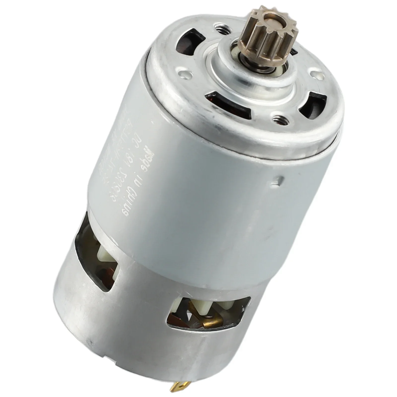 11 Tooth DC Motor 1 Pc 18V 5000-10000r/min For Reciprocating Saw Metal RS775 Reciprocating Saw Motor Sliver Motor Accessories
11 Tooth DC Motor 1 Pc 18V 5000-10000r/min For Reciprocating Saw Metal RS775 Reciprocating Saw Motor Sliver Motor Accessories