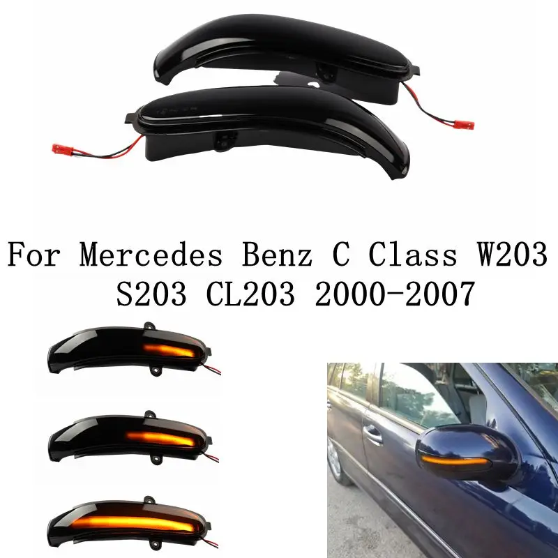 2 шт., динамический указатель поворота для Mercedes Benz C Class W203 W211 S203 CL203 2001-2007
2 шт., динамический указатель поворота для Mercedes Benz C Class W203 W211 S203 CL203 2001-2007