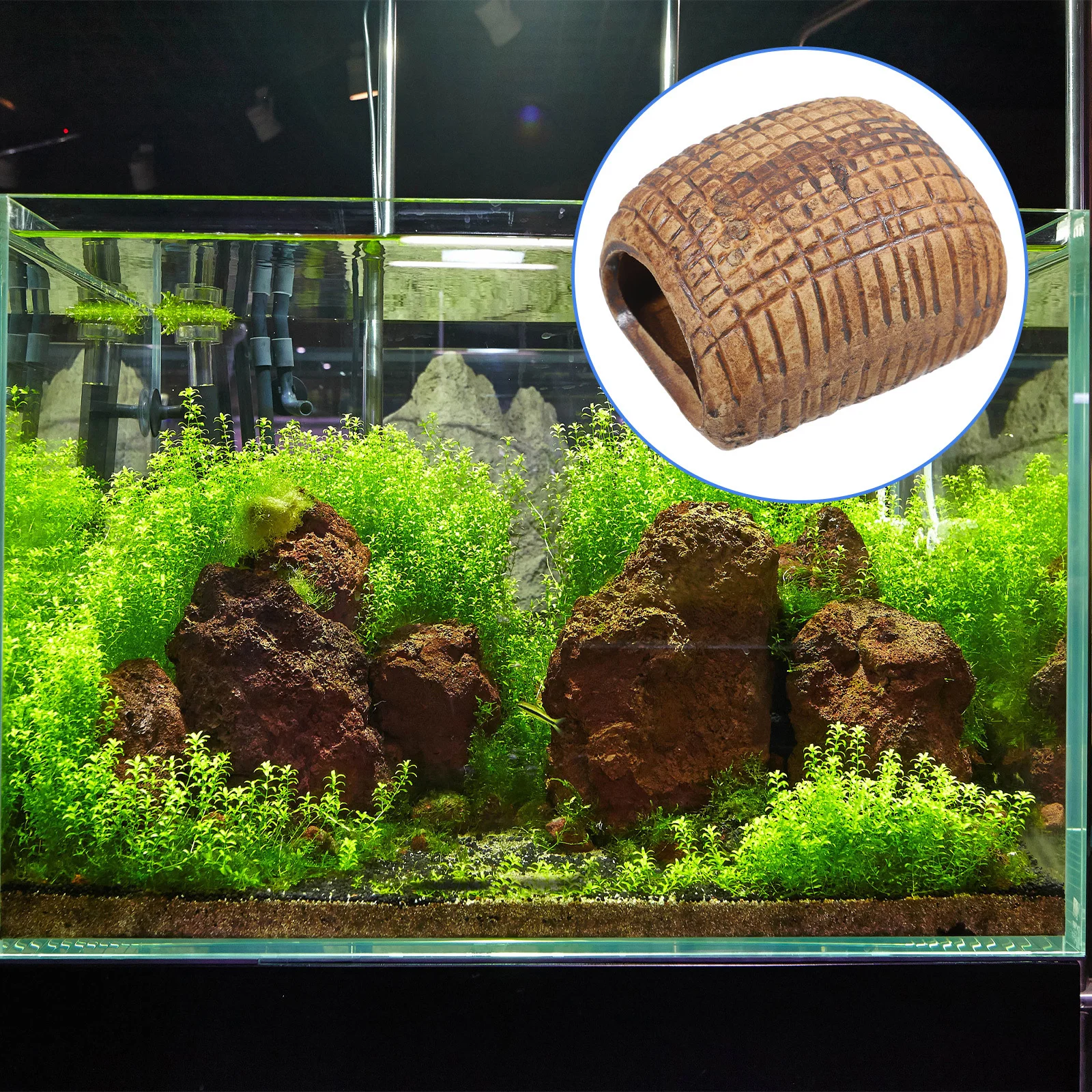 Fish Cave Ceramic Aquarium Hideout For Shrimp Betta Fish Turtle Basking Platform Breeding Habitat Shelter Decor Tunnel
Fish Cave Ceramic Aquarium Hideout For Shrimp Betta Fish Turtle Basking Platform Breeding Habitat Shelter Decor Tunnel