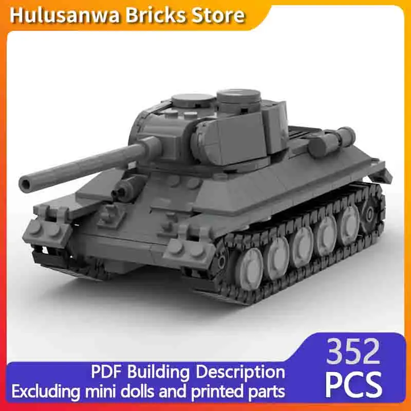 T-34-85 Military Tanks Model MOC Building Bricks War Equipment Modular Technology Gifts Holiday Assemble Children Toys Suit
T-34-85 Military Tanks Model MOC Building Bricks War Equipment Modular Technology Gifts Holiday Assemble Children Toys Suit