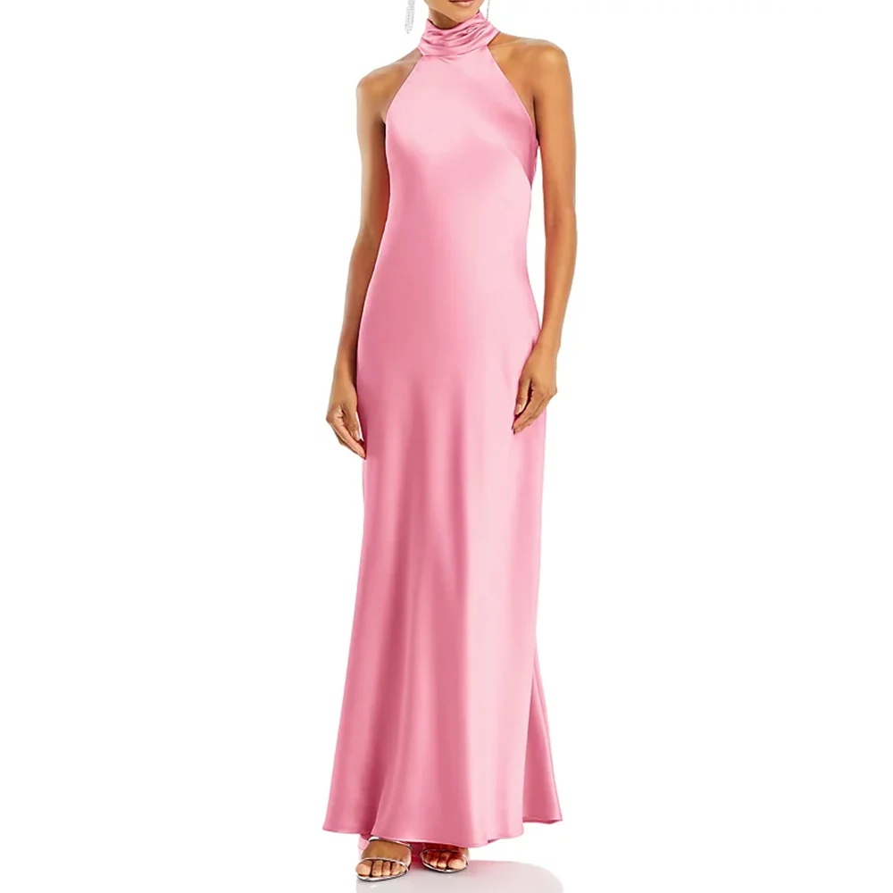 Elegant Long Evening Dresses for Women Backless Floor-Length Mermaid with Pleats Special Events Prom Party Wedding Dress 2024
Elegant Long Evening Dresses for Women Backless Floor-Length Mermaid with Pleats Special Events Prom Party Wedding Dress 2024