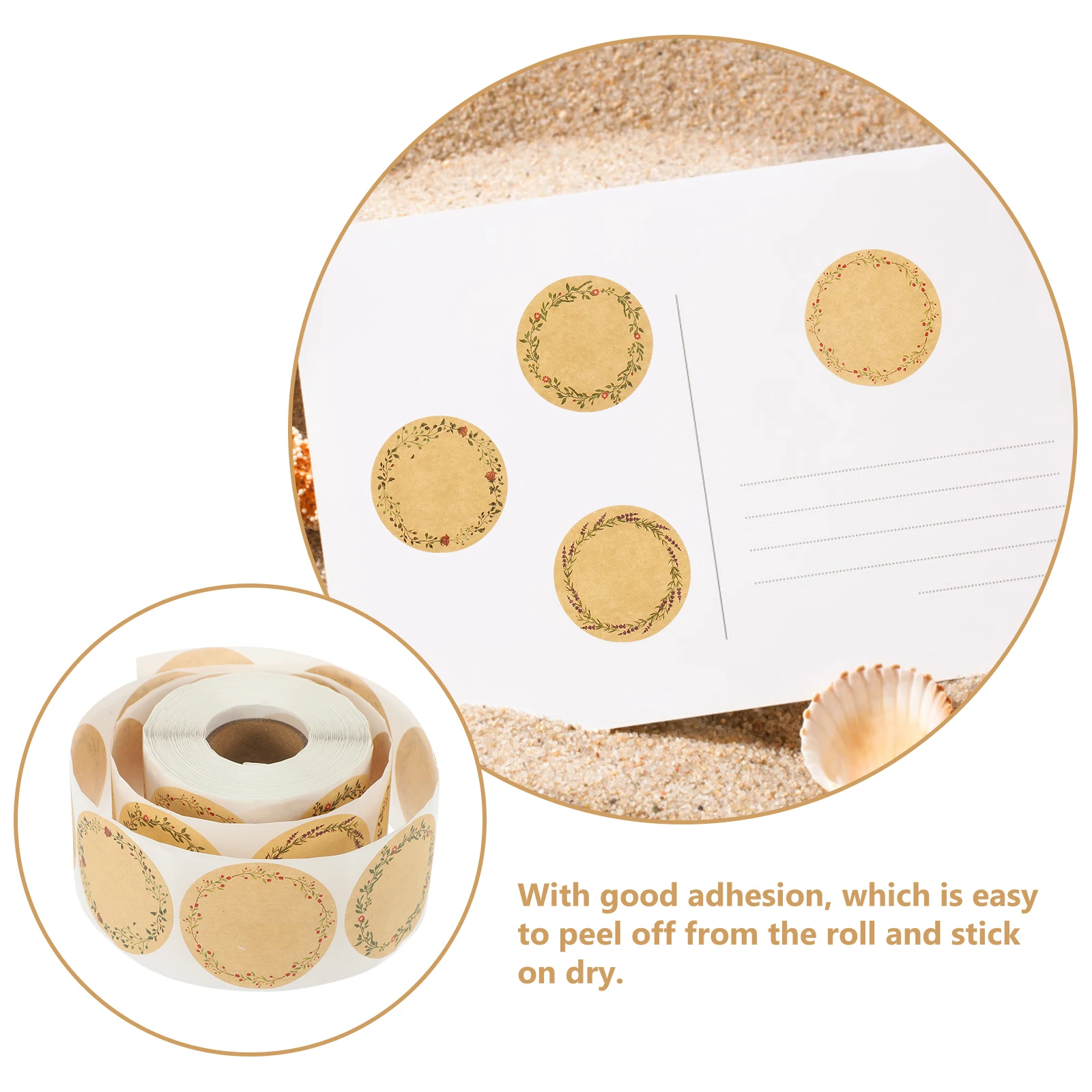 Kraft Baking Packaging Decoration Stickers Sealing for Flowers Christmas Labels Tags Xmas Gift
Kraft Baking Packaging Decoration Stickers Sealing for Flowers Christmas Labels Tags Xmas Gift
