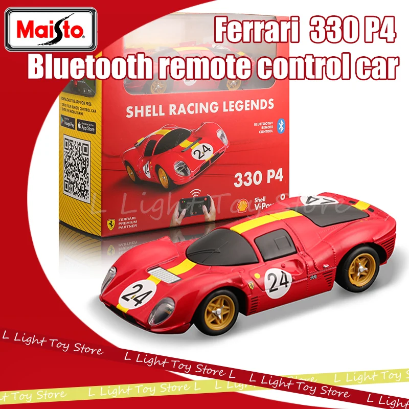 Maisto 1:41 Ferrari 330 P4 Racing Car Model Bluetooth Remote Control Car Edition Alloy Luxury Vehicle Collection Model Toy Gifts
Maisto 1:41 Ferrari 330 P4 Racing Car Model Bluetooth Remote Control Car Edition Alloy Luxury Vehicle Collection Model Toy Gifts